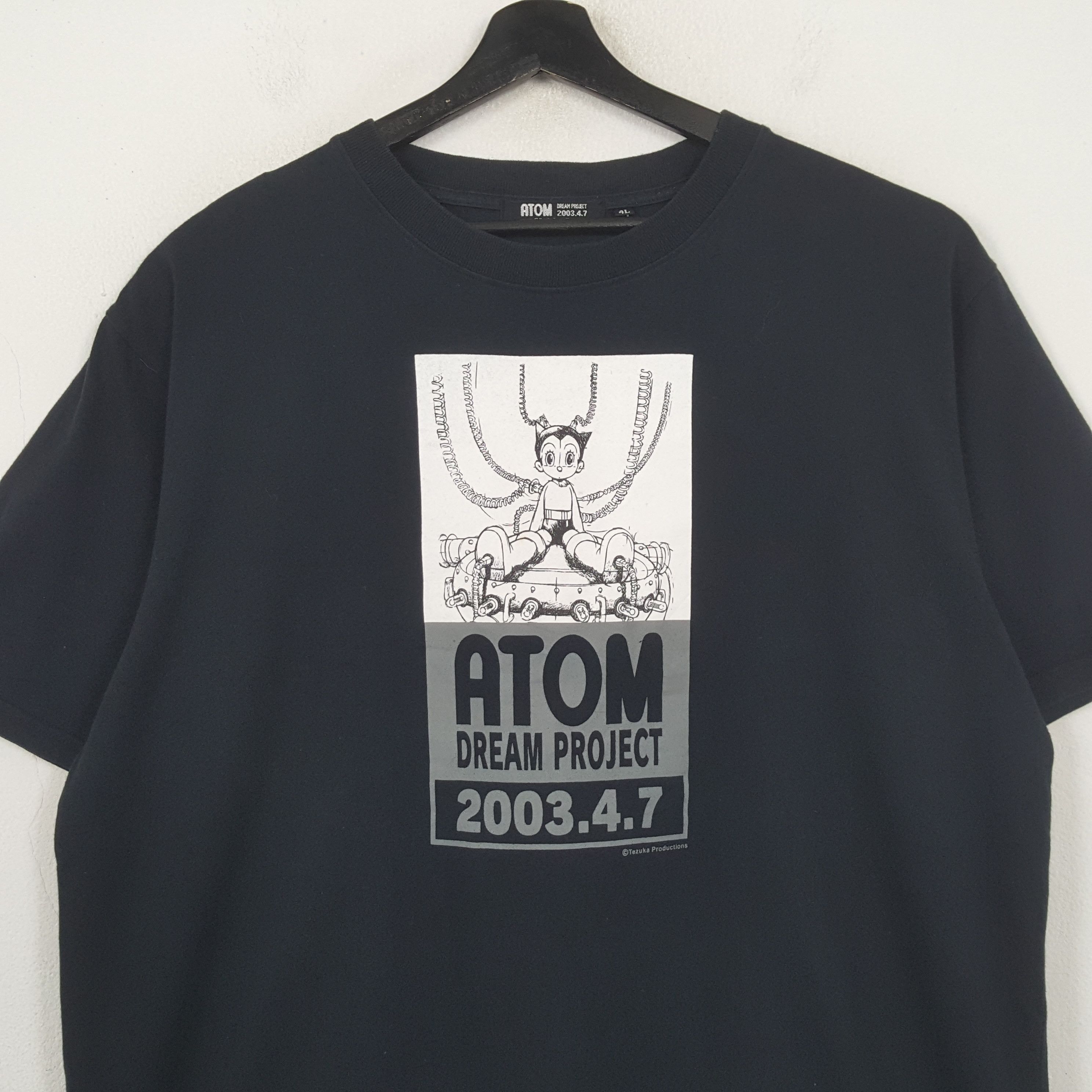 Anime Astro Boy Atom Dream Project Anime Tshirt RR1 Size US XL / EU 56 / 4 - 2 Thumbnail