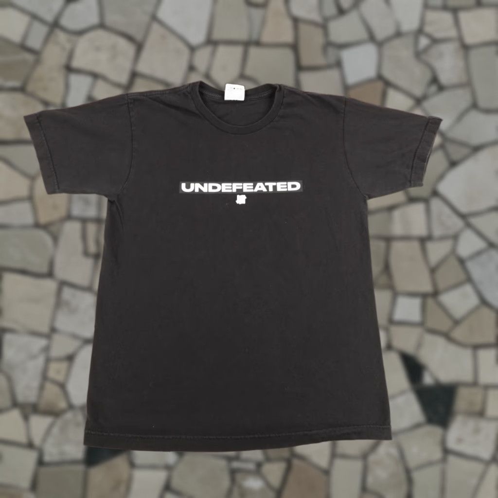 Undefeated VINTAGE Undefeated Cotton T-Shirt Mens Medium Black Streetwear Hip Hop 90s Skater Size US M / EU 48-50 / 2 - 1 Thumbnail