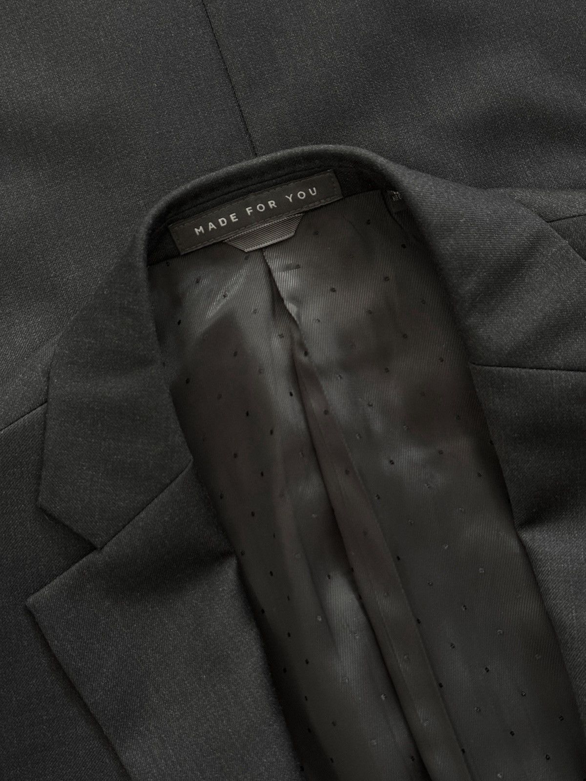 Indochino Indochino Custom Tailored Dark Gray Blazer Jacket New Size 40R - 3 Thumbnail