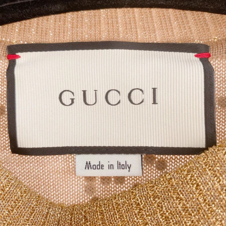 Gucci Gucci Wool rhinestone knitwear Size US XS / EU 42 / 0 - 5 Thumbnail