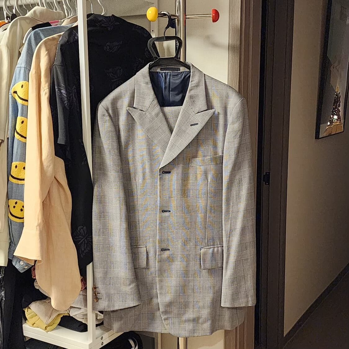 Rei Kawakubo Comme des Garçons Berkeley Check Blazer Size US L / EU 52-54 / 3 - 1 Thumbnail