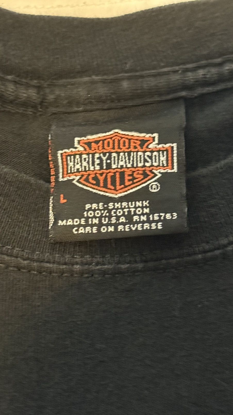 Harley Davidson Rare 2000 Harley Davidson HUD Vintage Black Mens L Clean! Size US L / EU 52-54 / 3 - 5 Thumbnail