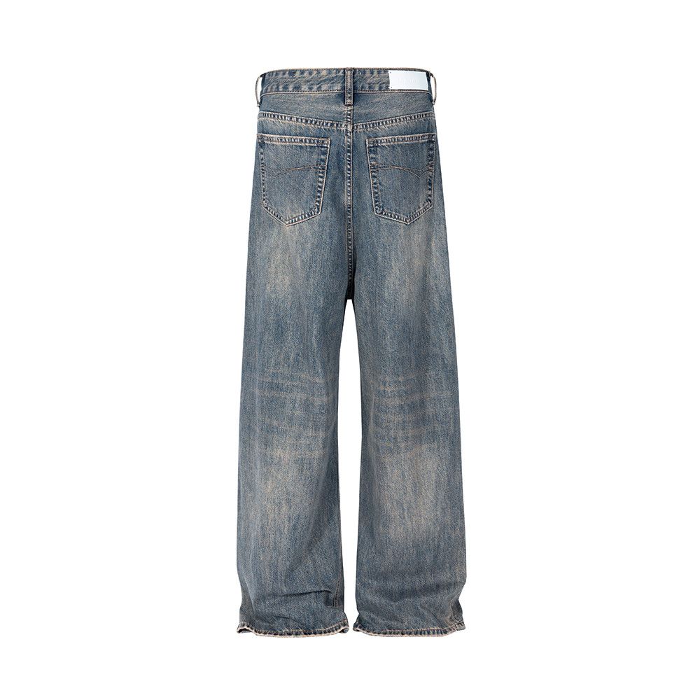 Japanese Brand × Jean Y2k Street Washed Blue Baggy Jeans Size US 30 / EU 46 - 4 Thumbnail