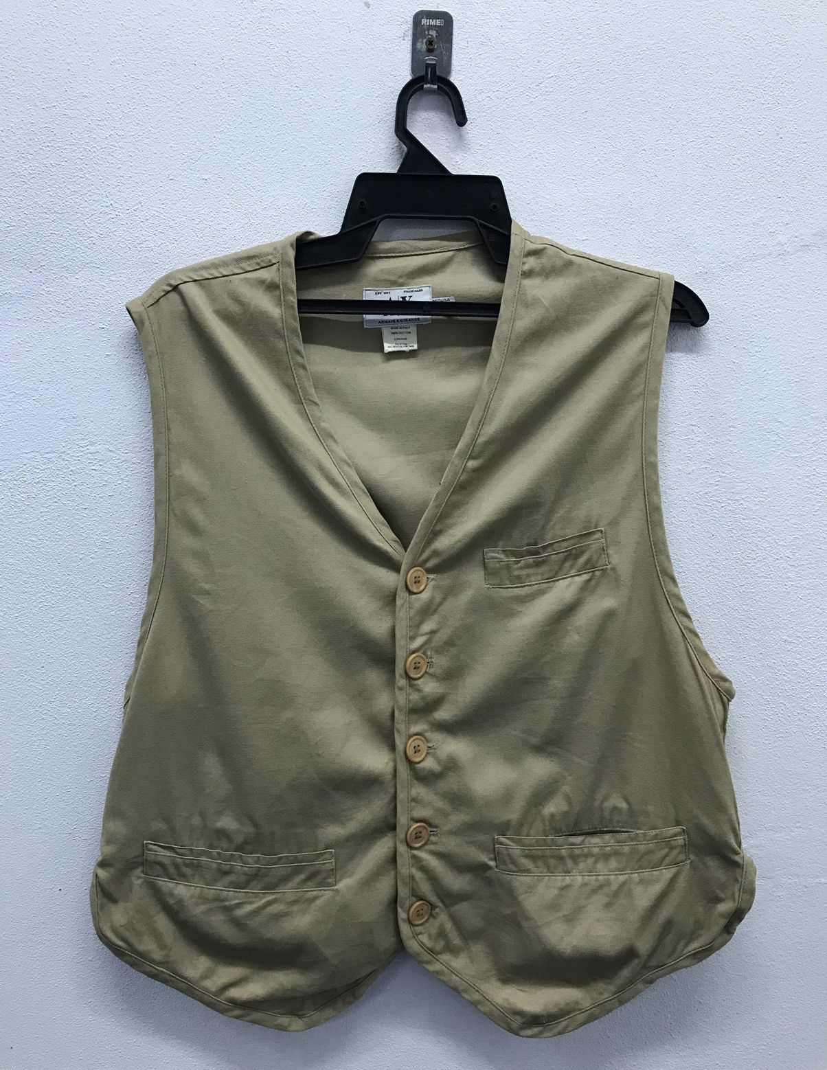 Armani Exchange × Vintage Vintage Armani Exchange Made In Italy Vest Size US M / EU 48-50 / 2 - 1 Thumbnail