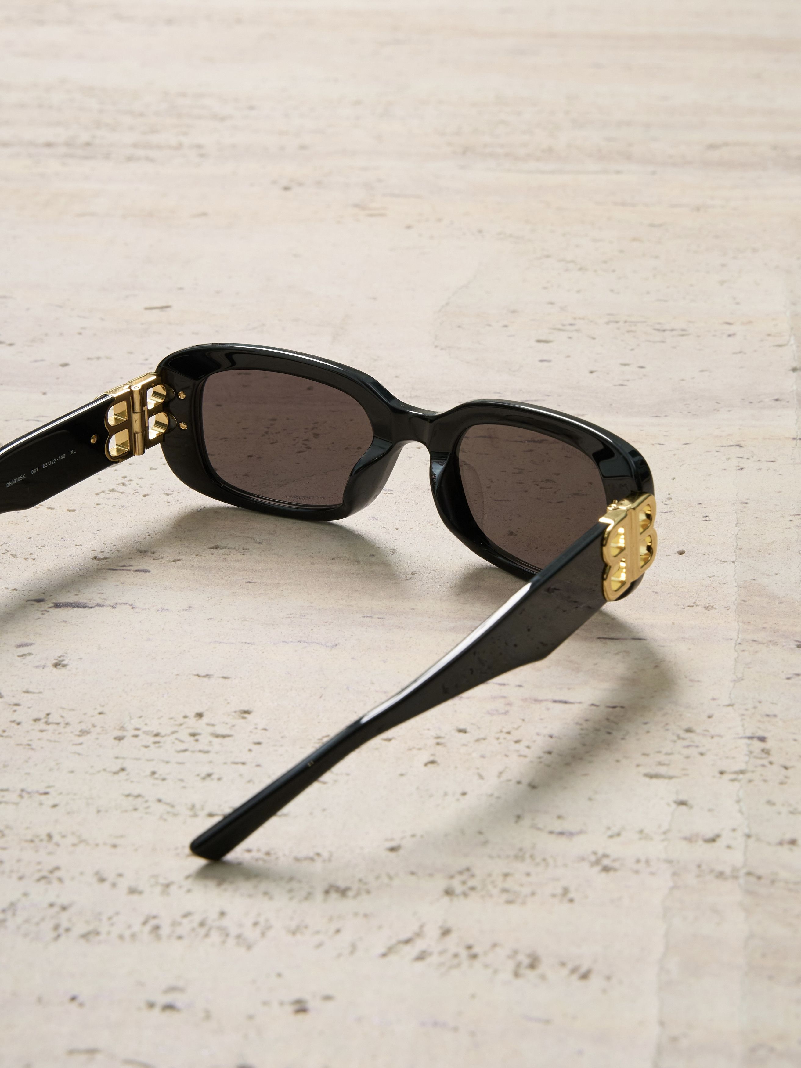 Balenciaga BALENCIAGA BB0310SK 001 Sunglasses BLACK Size ONE SIZE - 6 Thumbnail