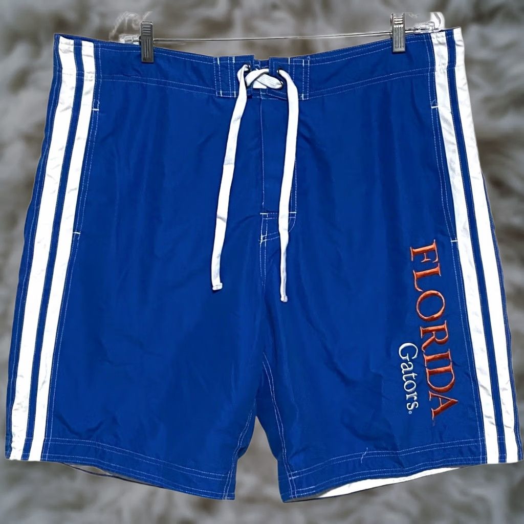 NCAA Florida Gators UF Blue Swim Trunks Board Shorts Men XL Collegiate Beach Surf NWT Size US 36 / EU 52 - 1 Thumbnail