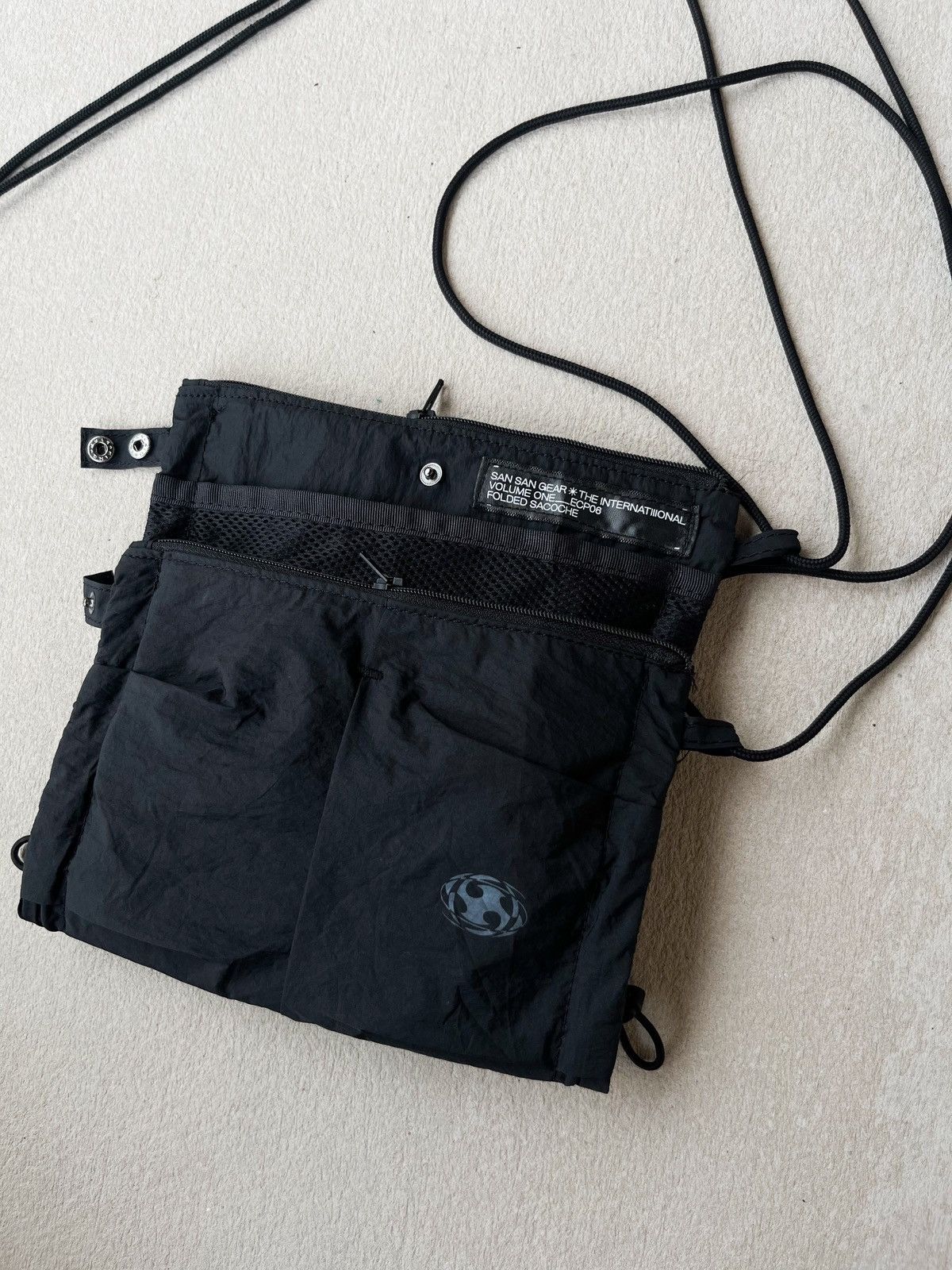 Japanese Brand San San Gear 2 Way Folded Sacoche / Sling Bag Size ONE SIZE - 7 Thumbnail