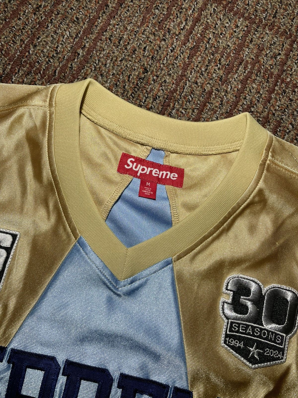 Supreme Supreme Star Football Jersey (Medium) Size US M / EU 48-50 / 2 - 6 Thumbnail