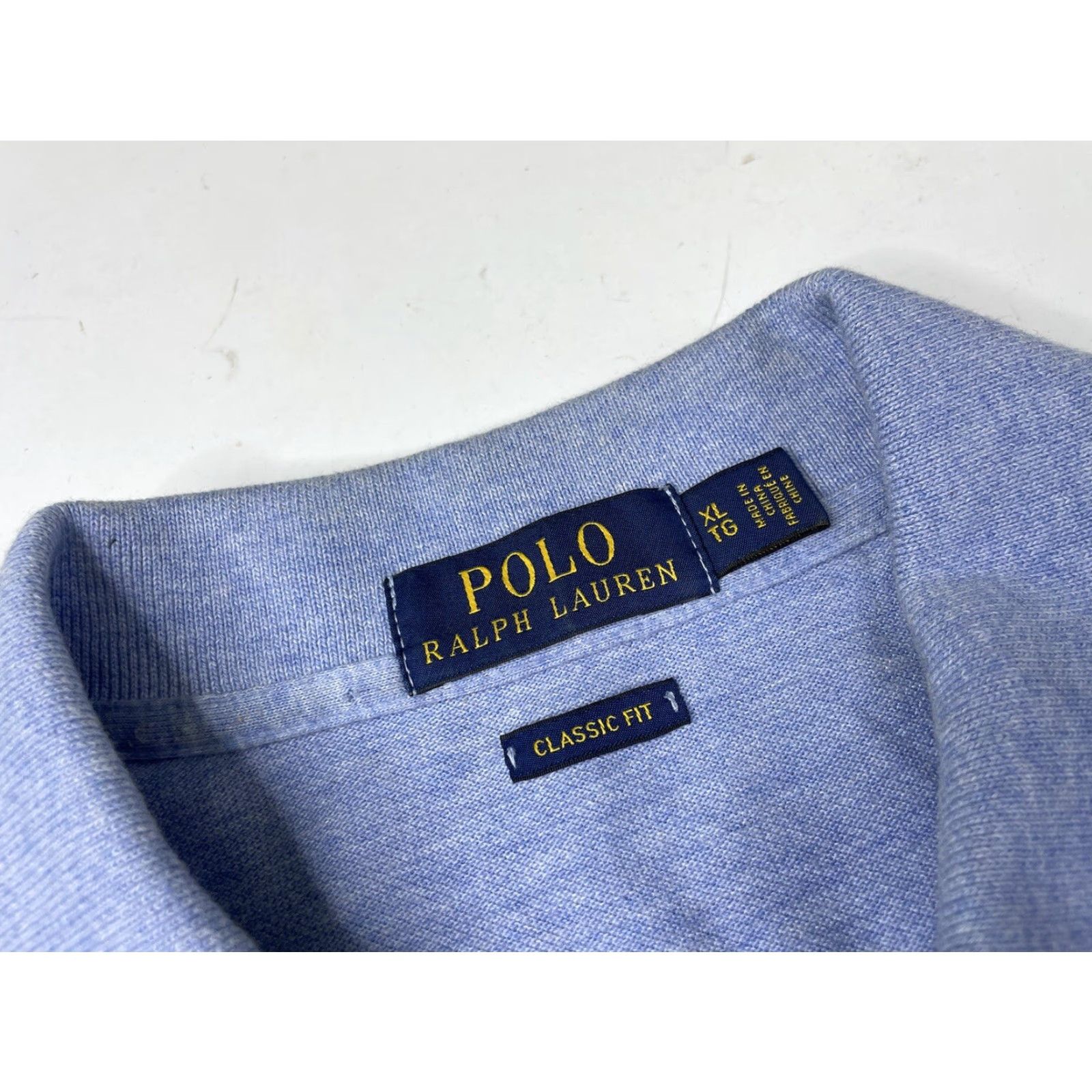 Polo Ralph Lauren Polo Ralph Lauren Polo Rugby Shirt Short Sleeve Blue Mens XL Classic Fit Polo Shirt Size US XL / EU 56 / 4 - 3 Thumbnail
