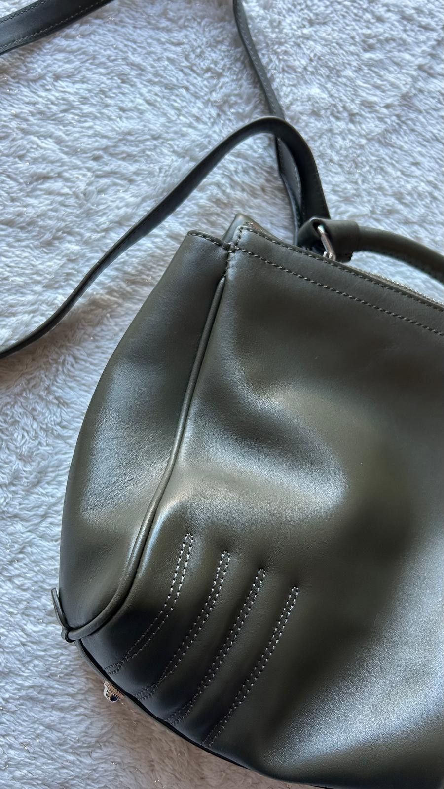 3.1 Phillip Lim 3.1 Phillip Lim Small Ryder Satchel Dark Olive Size ONE SIZE - 5 Thumbnail
