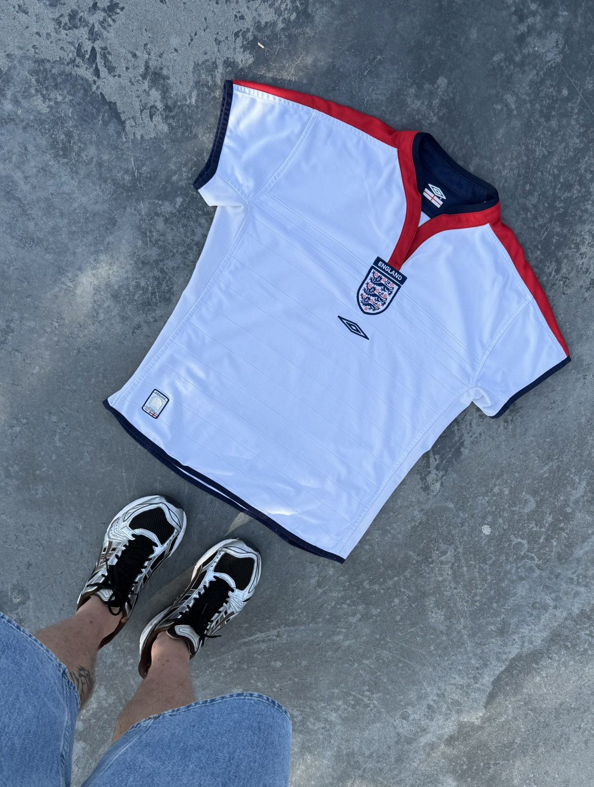 Umbro Vintage Y2K Umbro Soccer Blokecore Reversible Jersey Size US XS / EU 42 / 0 - 1 Thumbnail