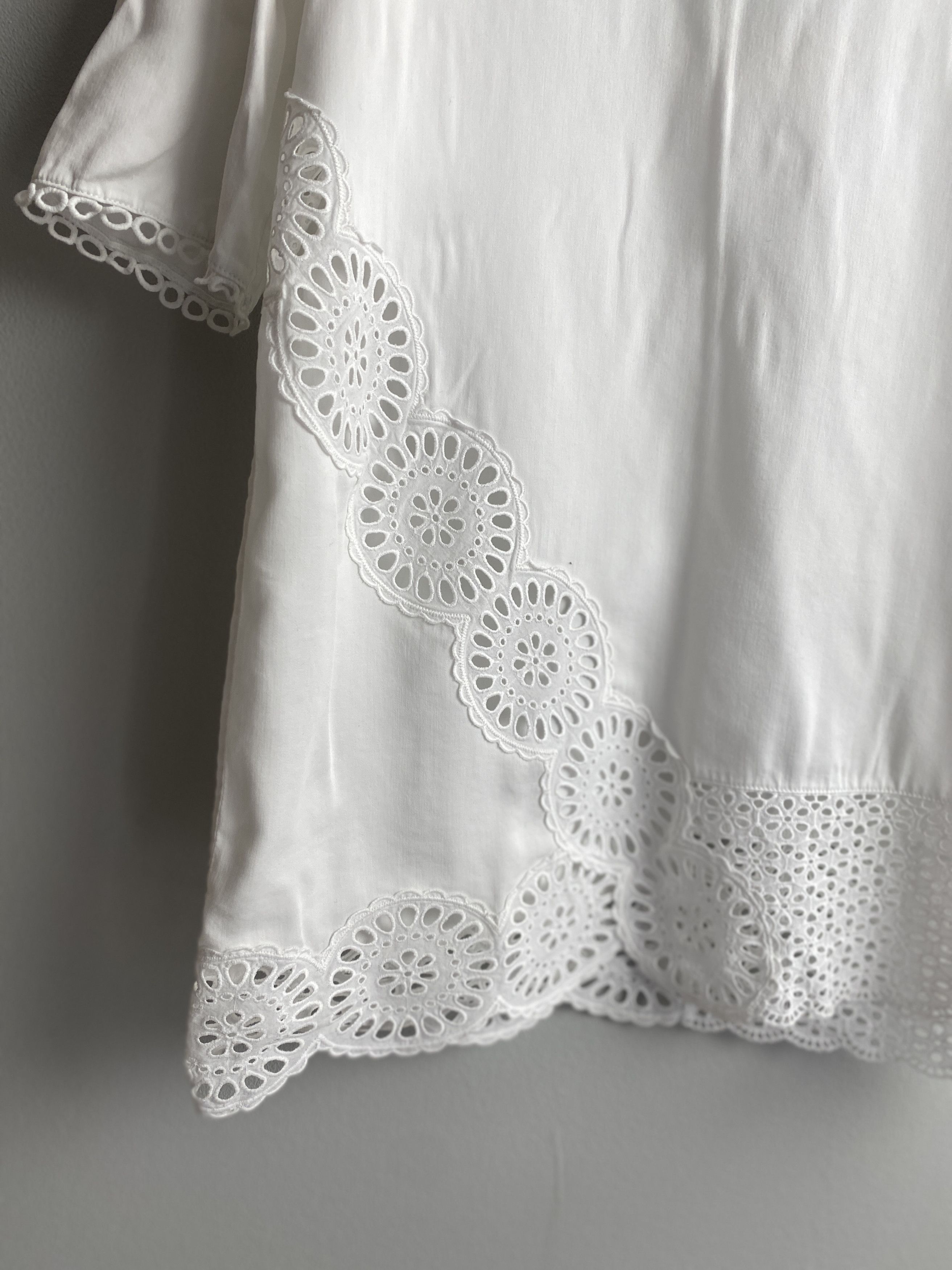 Stella McCartney Stella McCartney lace blouse t-shirt tee Size XS / US 0-2 / IT 36-38 - 2 Thumbnail