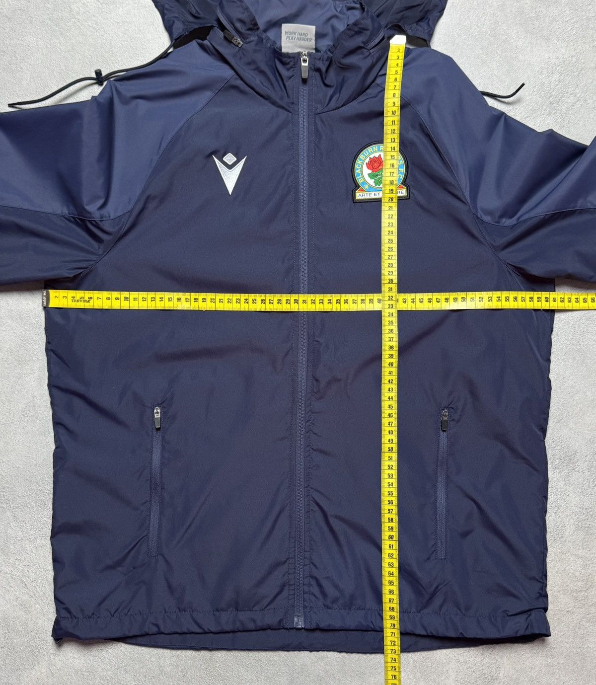 Macron Blackburn Rovers 2022/23 Football Soccer Track Jacket Macron Size US M / EU 48-50 / 2 - 15 Thumbnail
