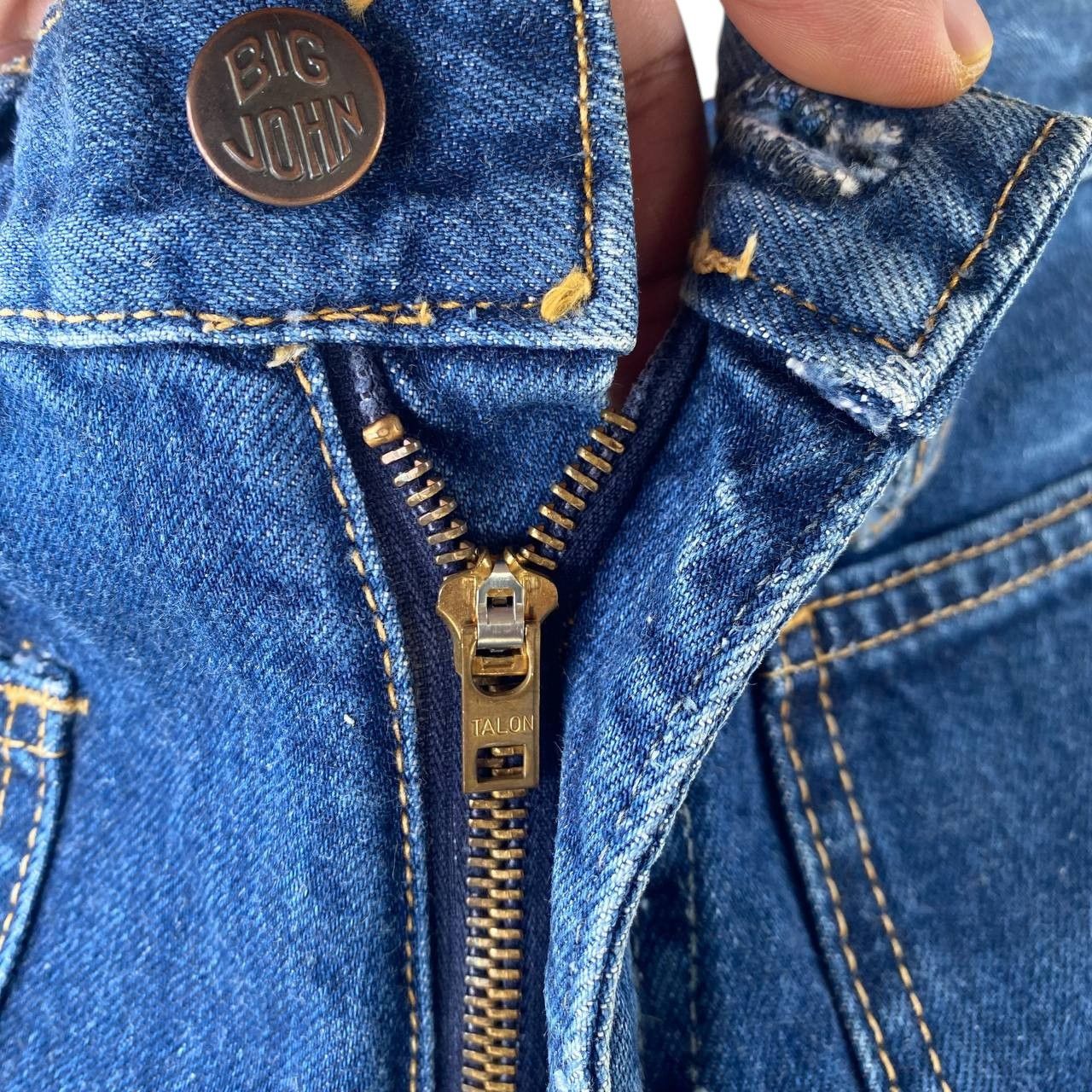 Big John FLARED🔥VINTAGE BIGJOHN BUSHPANT BOOTCUT W29" ZIP TALON Size US 29 - 8 Thumbnail