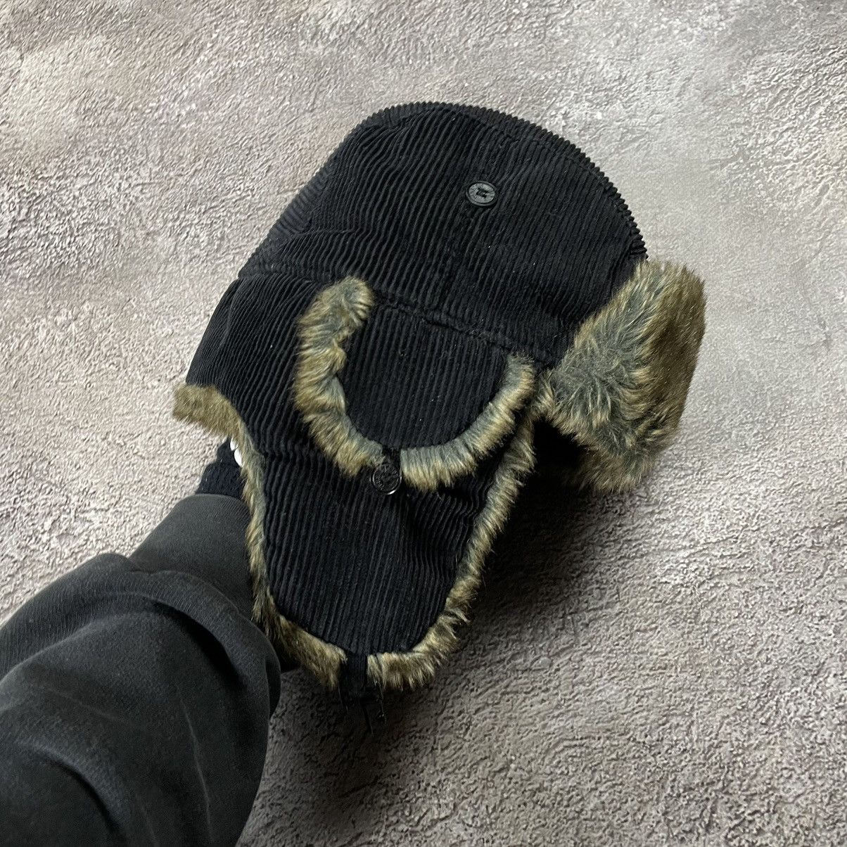 Vintage Vintage 90s Mohair Skeleton Gloves Beanie Alt Goth Faded OS Size ONE SIZE - 5 Thumbnail