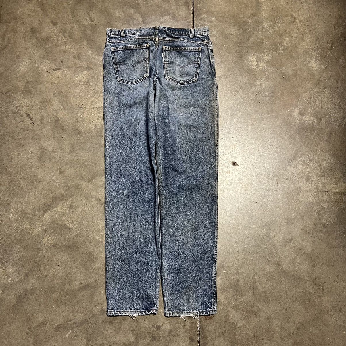 Levi's Vintage Levis Silver Tab Straight Fit Washed Denim Jeans 80s Size US 32 / EU 48 - 1 Thumbnail