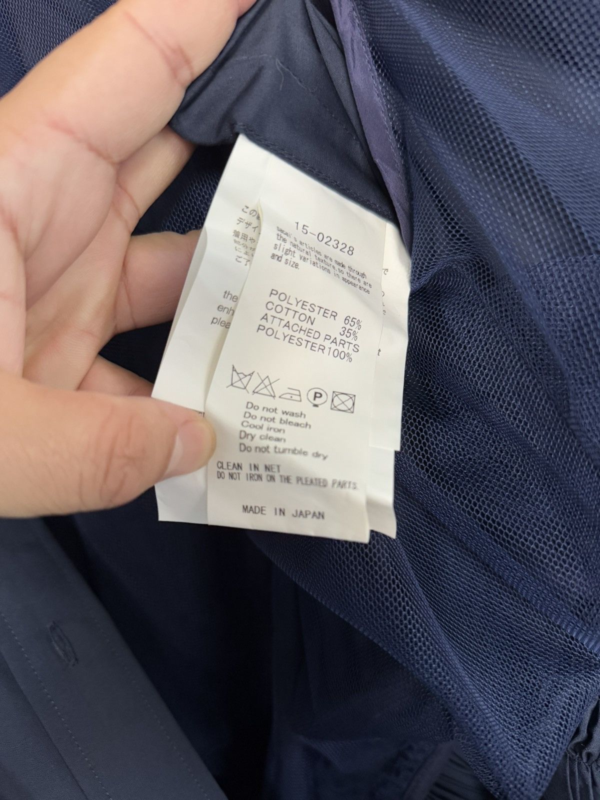 Japanese Brand × Sacai Sacai fall 15 drop waist pleated belted embellished dress 1 Size S / US 4 / IT 40 - 9 Thumbnail