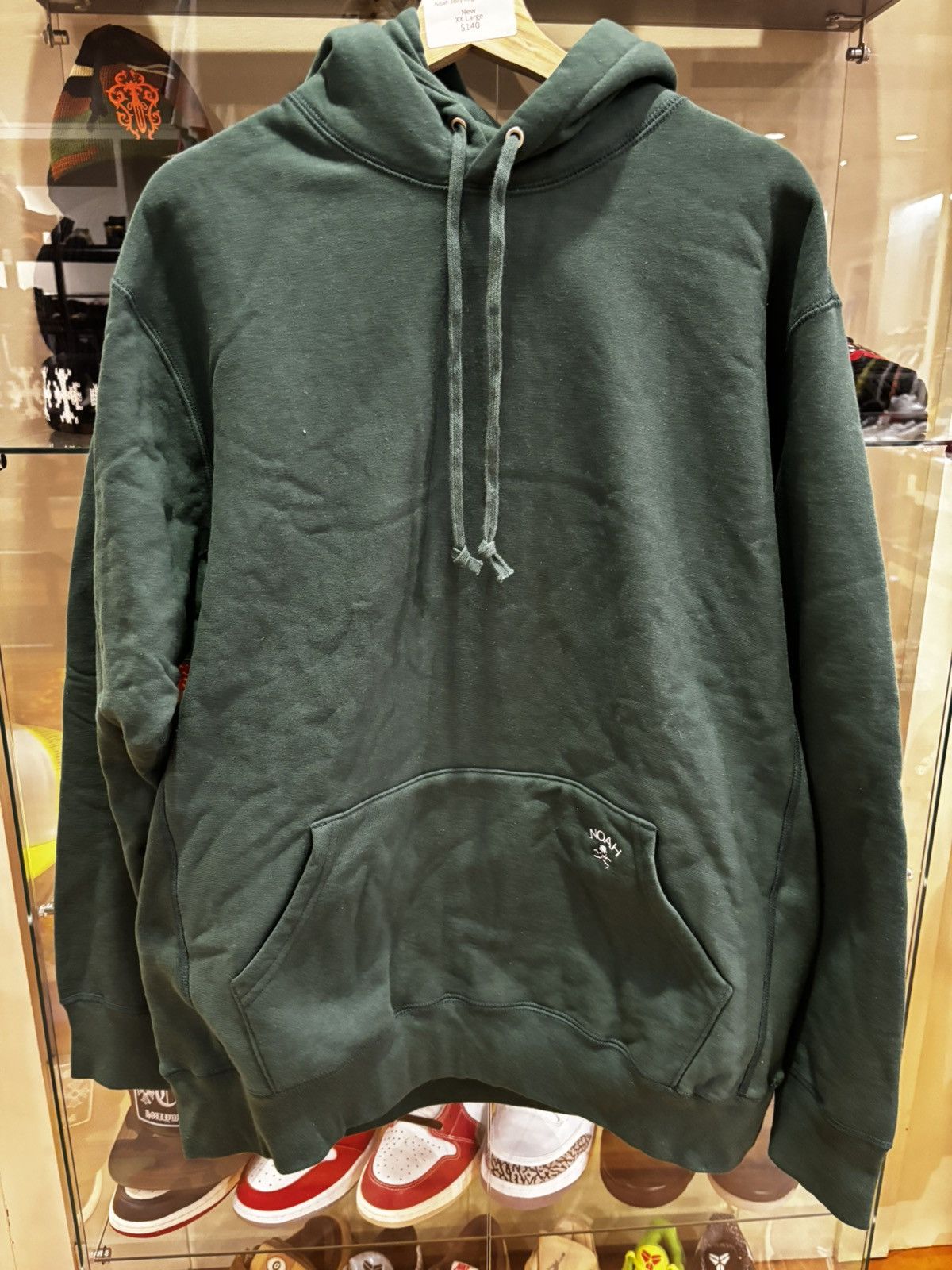 Noah Noah Jolly Roger hoodie - green Size US XXL / EU 58 / 5 - 1 Thumbnail