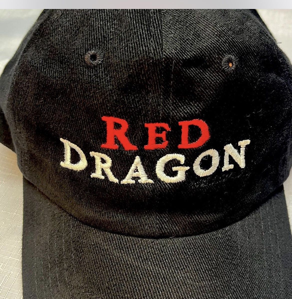 Pieces Uniques Black and Red 2002 Red Dragon Promo Cap Size ONE SIZE - 5 Thumbnail
