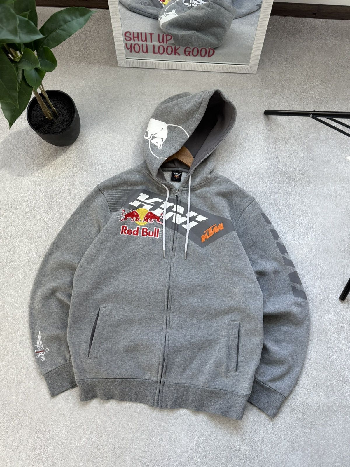 Red Bull RED BULL KING RACING KTM ZIP HOODIE MOTORRAD JACKET HOODED Size US M / EU 48-50 / 2 - 2 Thumbnail