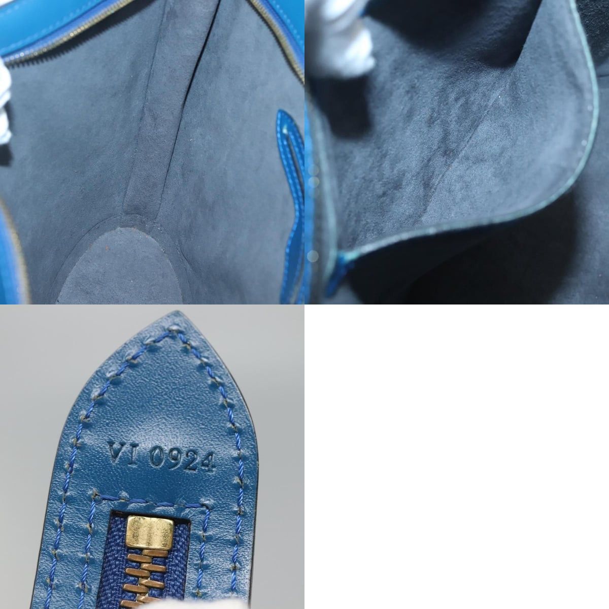 Louis Vuitton LOUIS VUITTON Epi Saint Jacques Shoulder Bag Blue M52275 Size ONE SIZE - 12 Thumbnail