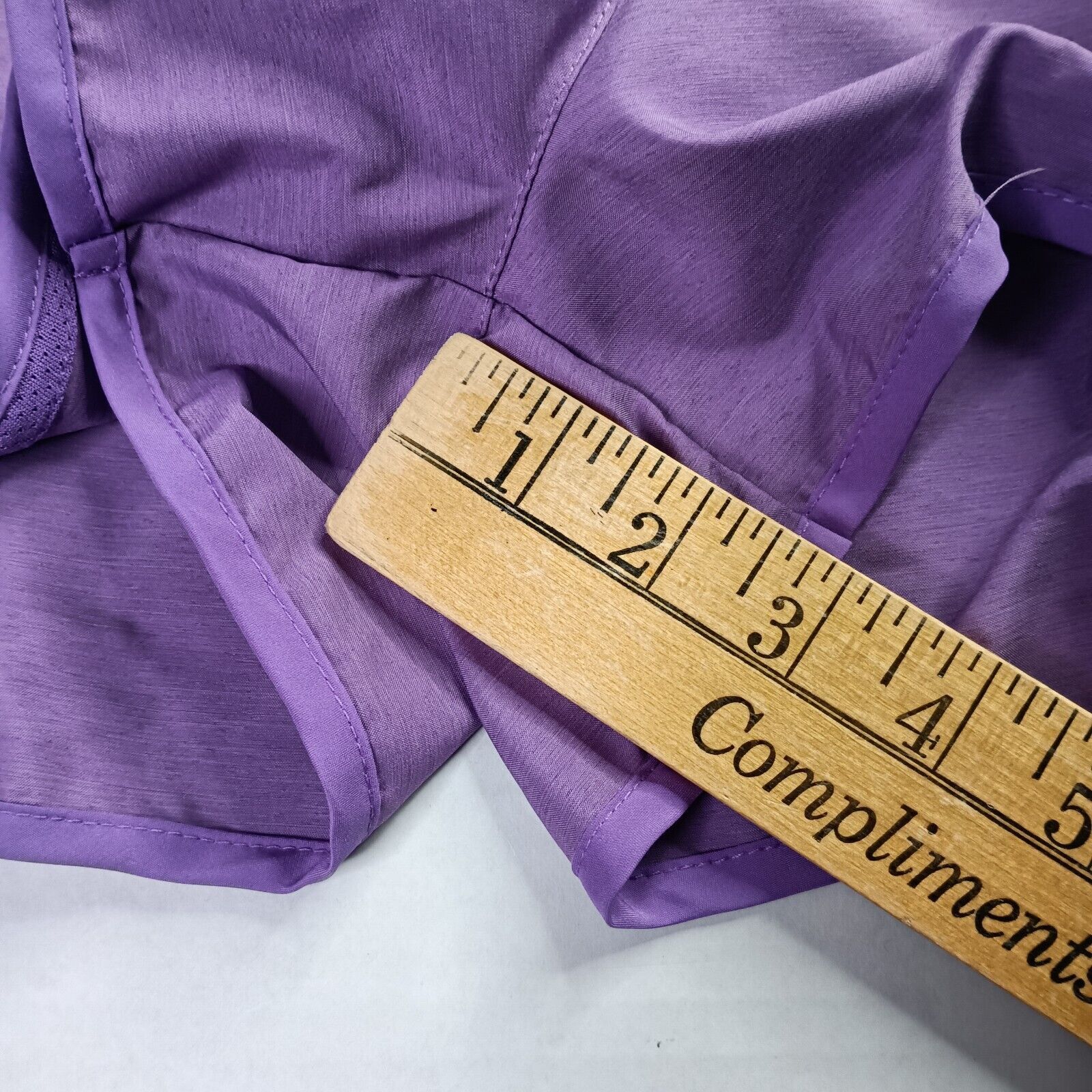 Nike Nike Tempo Running Shorts Women's XL Purple Dri-Fit Size 34" / US 12 / IT 48 - 2 Thumbnail