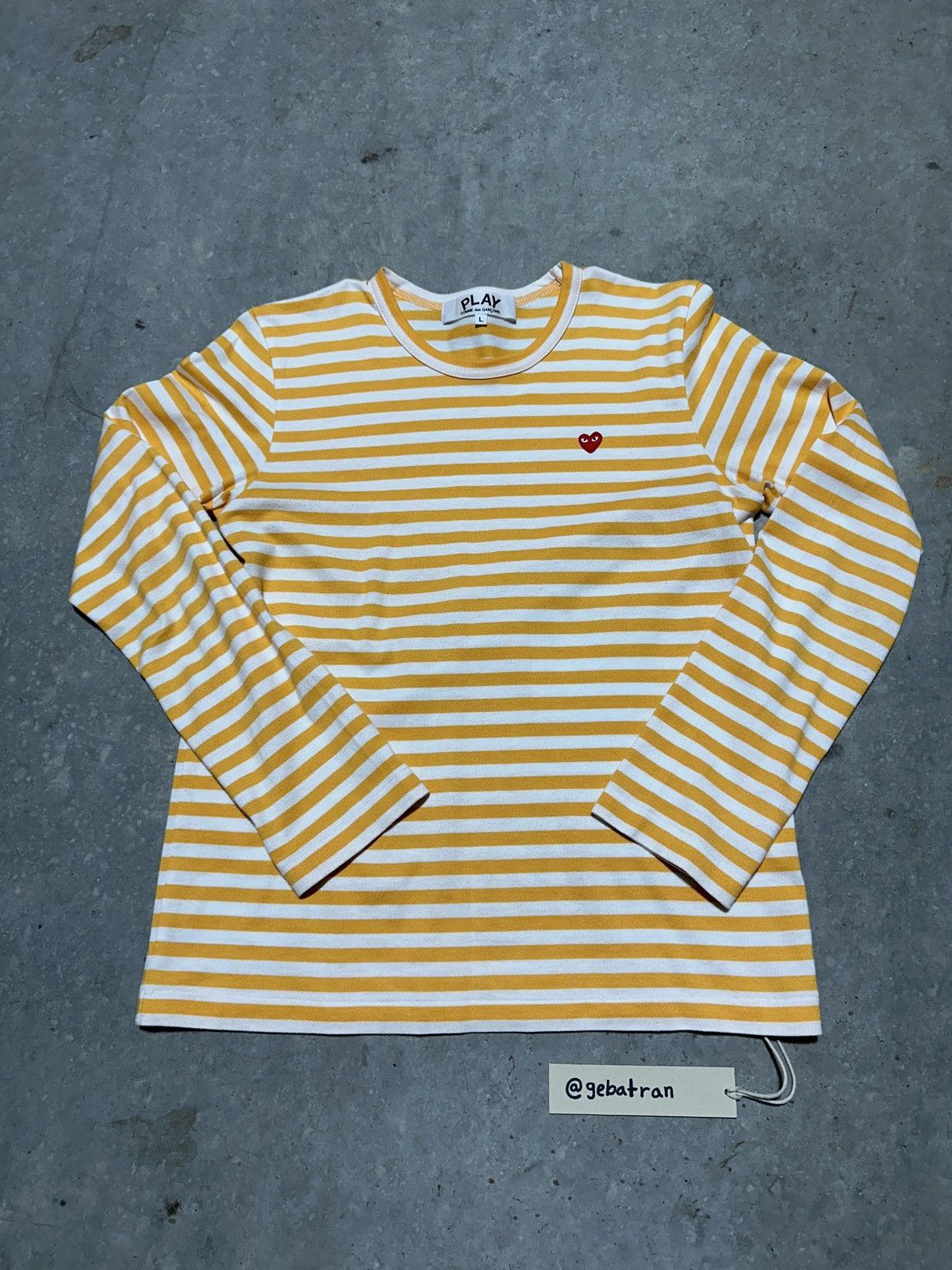 Comme des Garcons PLAY Comme Des Garçons Play Little Red Heart Long Sleeve Large Size L / US 10 / IT 46 - 1 Thumbnail