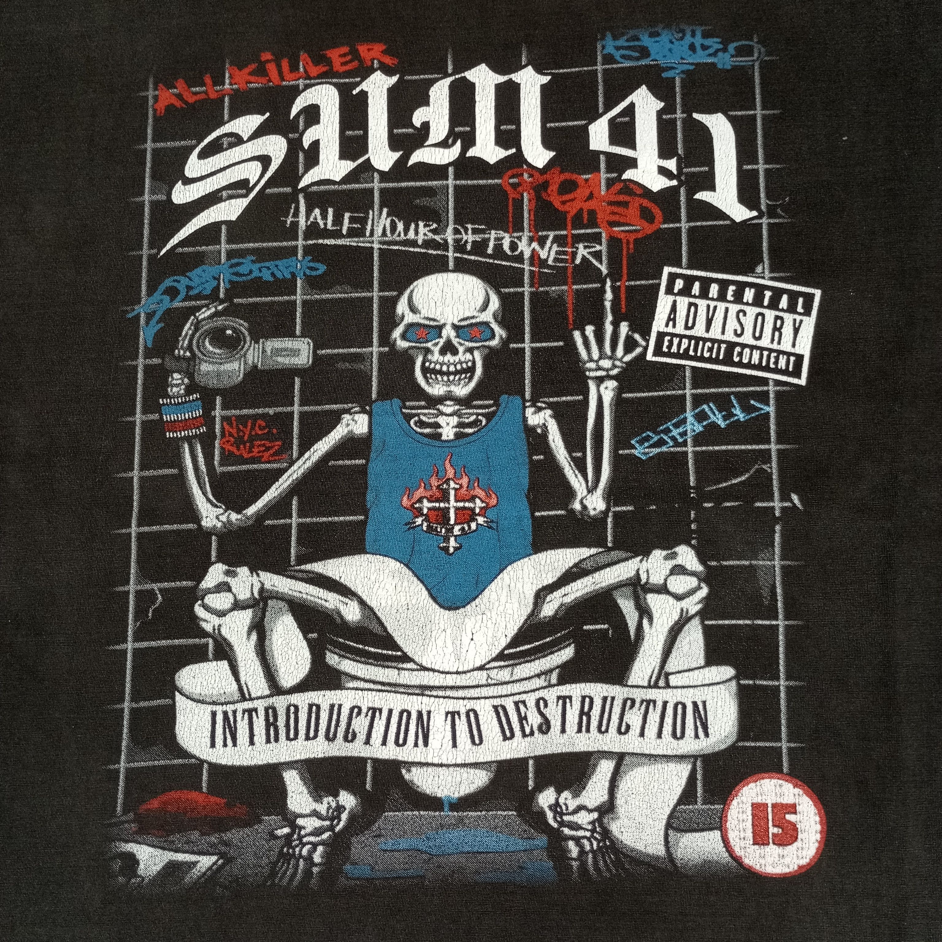 Band Tees × Vintage Sum 14 Rock Band Music Streetwear Style Tshirt Size US XL / EU 56 / 4 - 2 Thumbnail