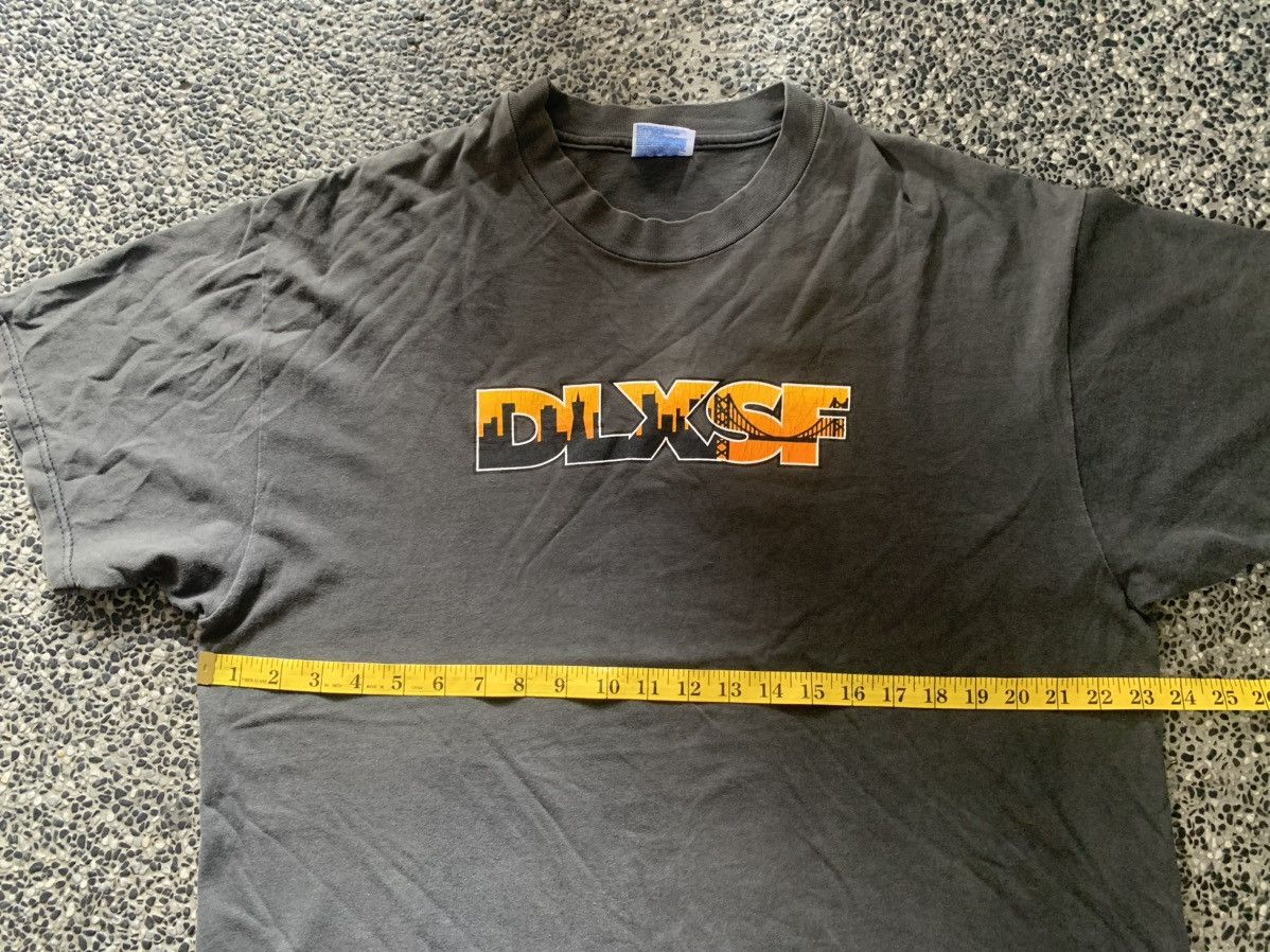 Vintage Vintage DLXSF Skateboards T shirt Size US XL / EU 56 / 4 - 7 Thumbnail