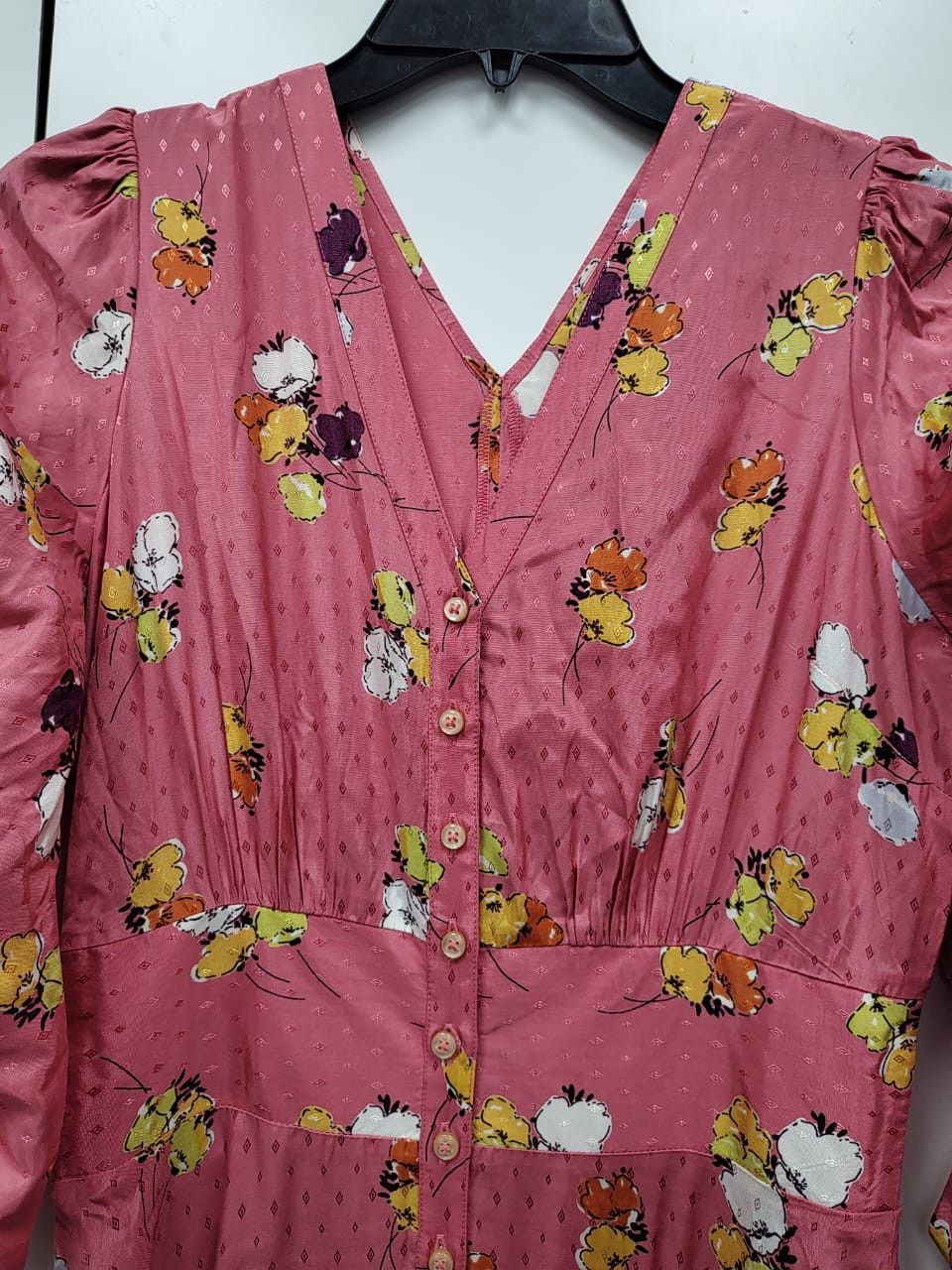Other By Timo Relaxed Fit Floral Print Organza Dress Size S / US 4 / IT 40 - 3 Thumbnail