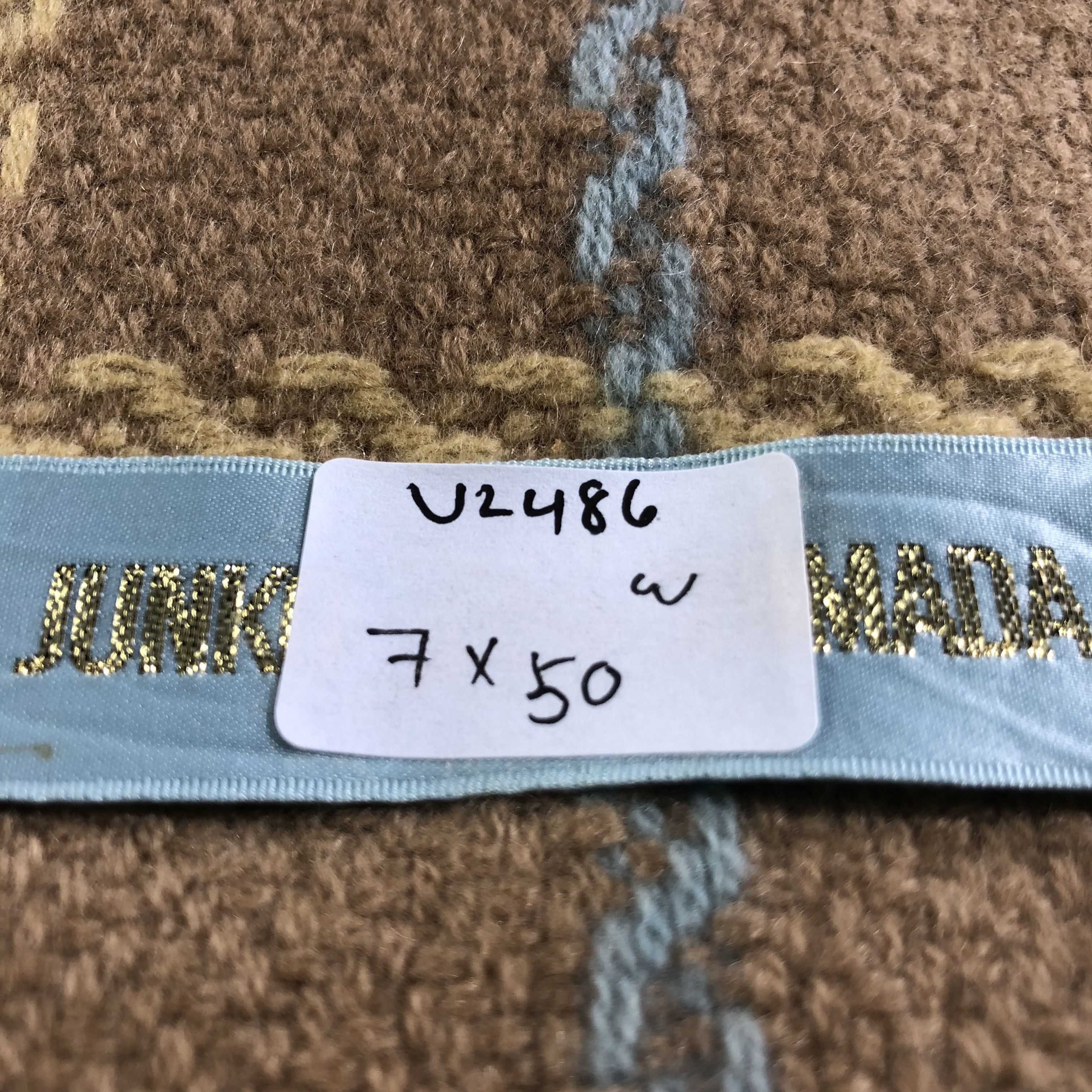 Junko Shimada Junko Shimada Tartan Wool Scarf Muffler Neckwear V2486 Size ONE SIZE - 7 Thumbnail