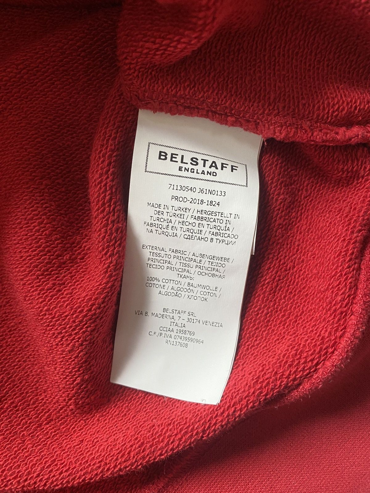 Belstaff BELSTAFF England Signature Crewneck Sweatshirt Size US M / EU 48-50 / 2 - 7 Thumbnail