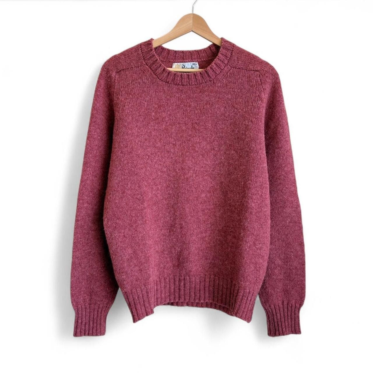 Pringle Of Scotland Vintage Pringle of Scotland raspberry wool shaggy sweater M Size US M / EU 48-50 / 2 - 1 Thumbnail
