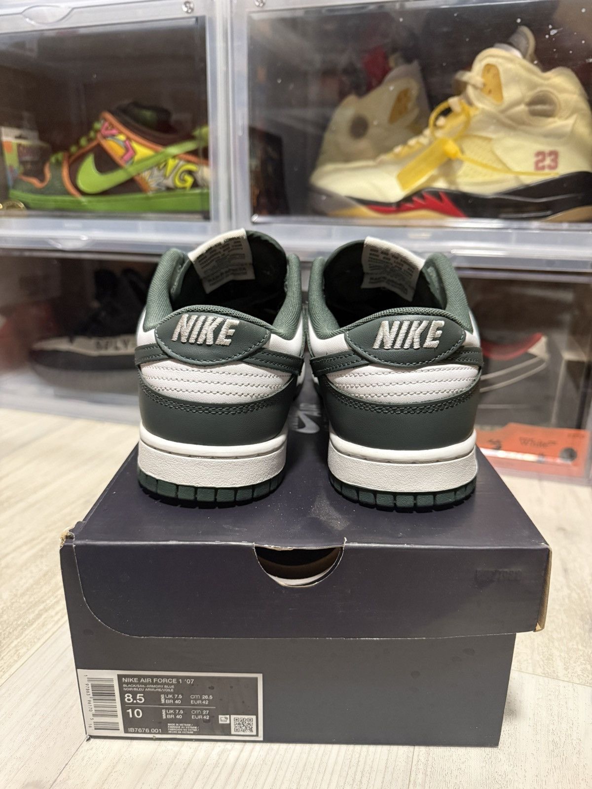 Nike Nike Dunk Low Vintage Green Size US 8.5 / EU 41-42 - 5 Thumbnail