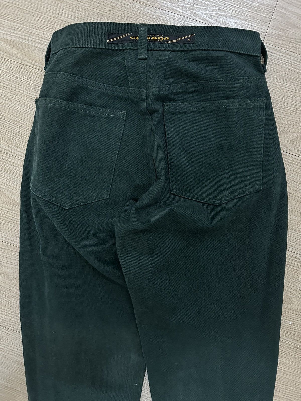 Marithe + Francois Girbaud × Vintage Rare Vintage Marithe Francois Girbaud High Rise Green Jeans Size 26" / US 2 / IT 38 - 9 Thumbnail