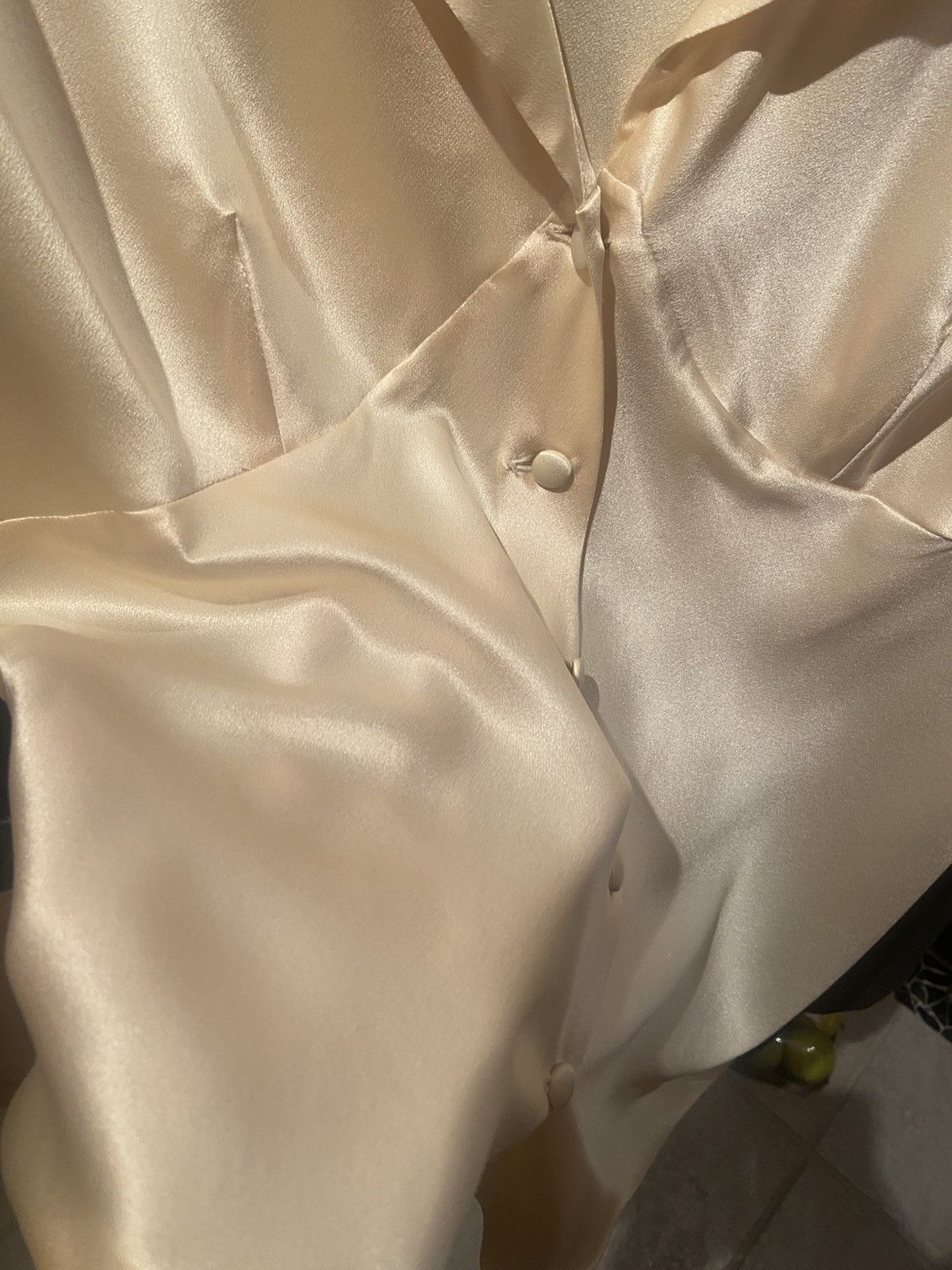 Moschino Moschino SS 1989 Couture Blouse Silk Size L / US 10 / IT 46 - 8 Thumbnail