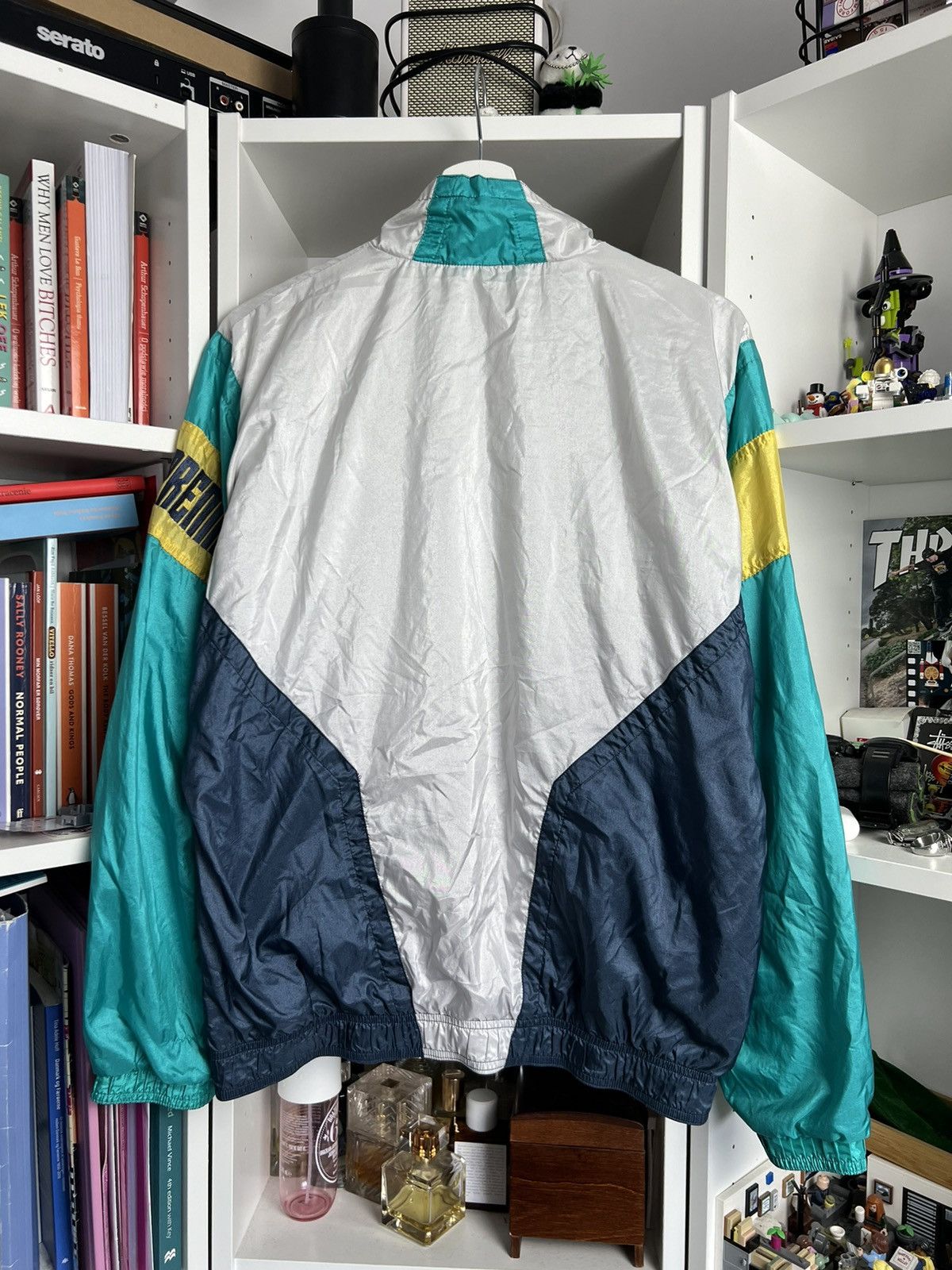 Nike × Vintage Vintage 80s Nike Premier zip sweatshirt track jacket S retro Size US S / EU 44-46 / 1 - 2 Thumbnail