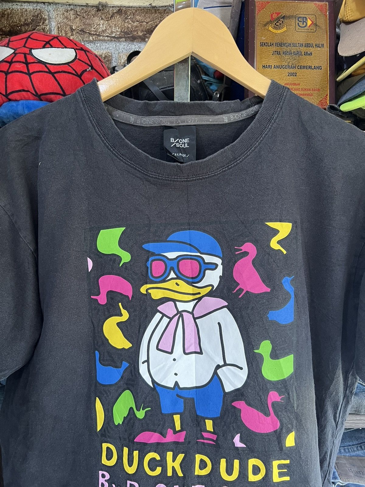 Japanese Brand 🔥Duck Dude B One Soul Japanese Brand Tee Size US M / EU 48-50 / 2 - 4 Thumbnail