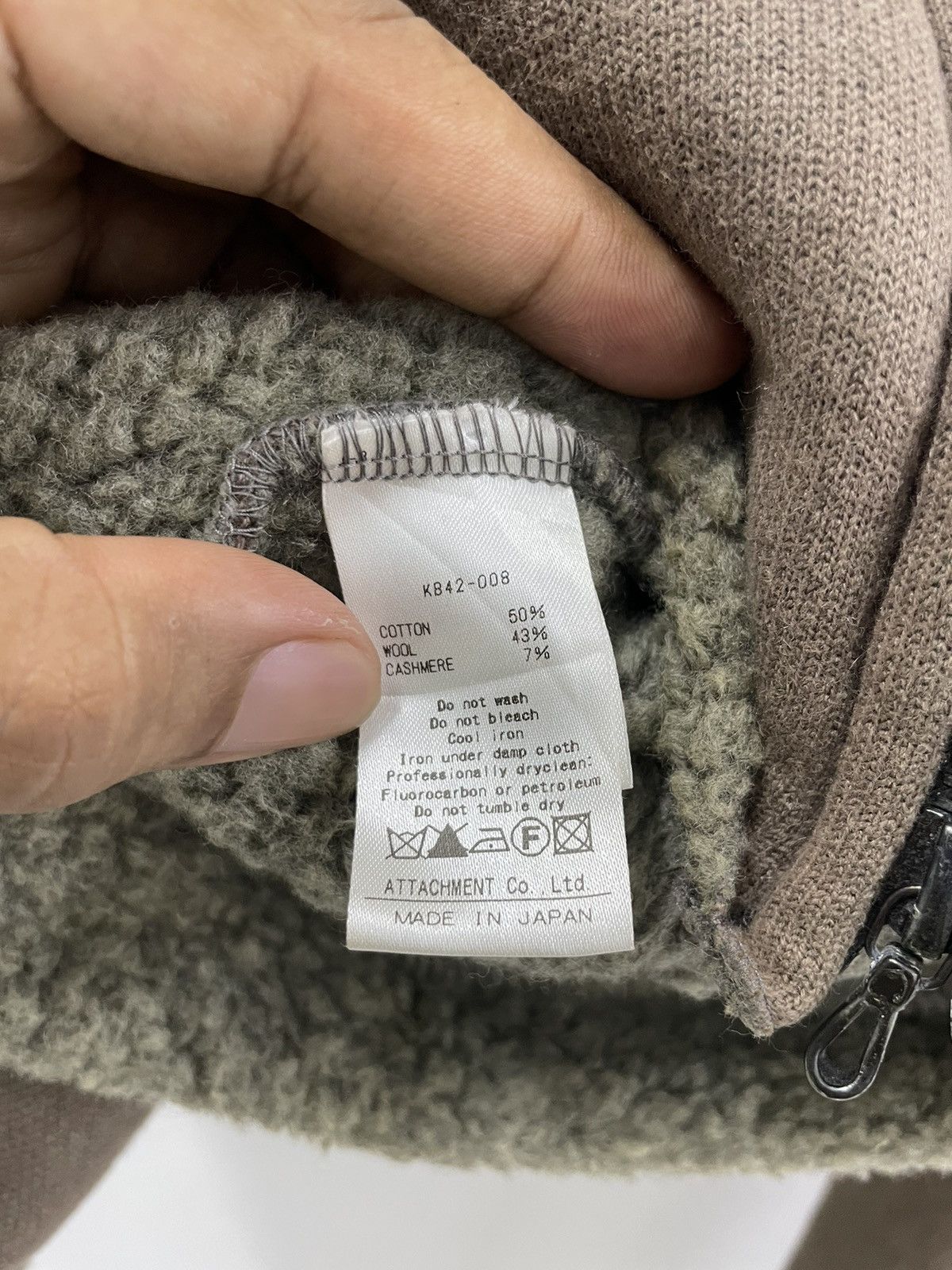 Attachment Attachment Japan Hoodie Sherpa Size US S / EU 44-46 / 1 - 10 Thumbnail