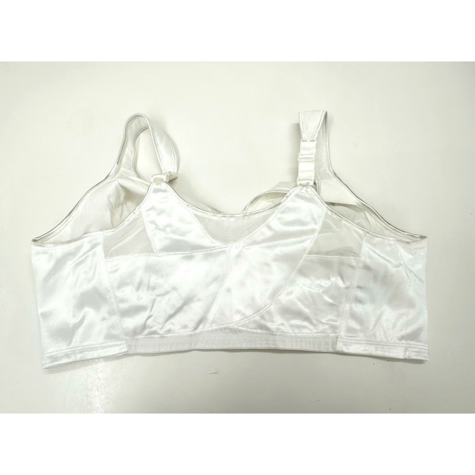 Vintage Playtex 18 Hour Womens Bra Size 46DD White Front Closure WPosture Boost E525 Shirt Womens Bra Size ONE SIZE - 6 Thumbnail