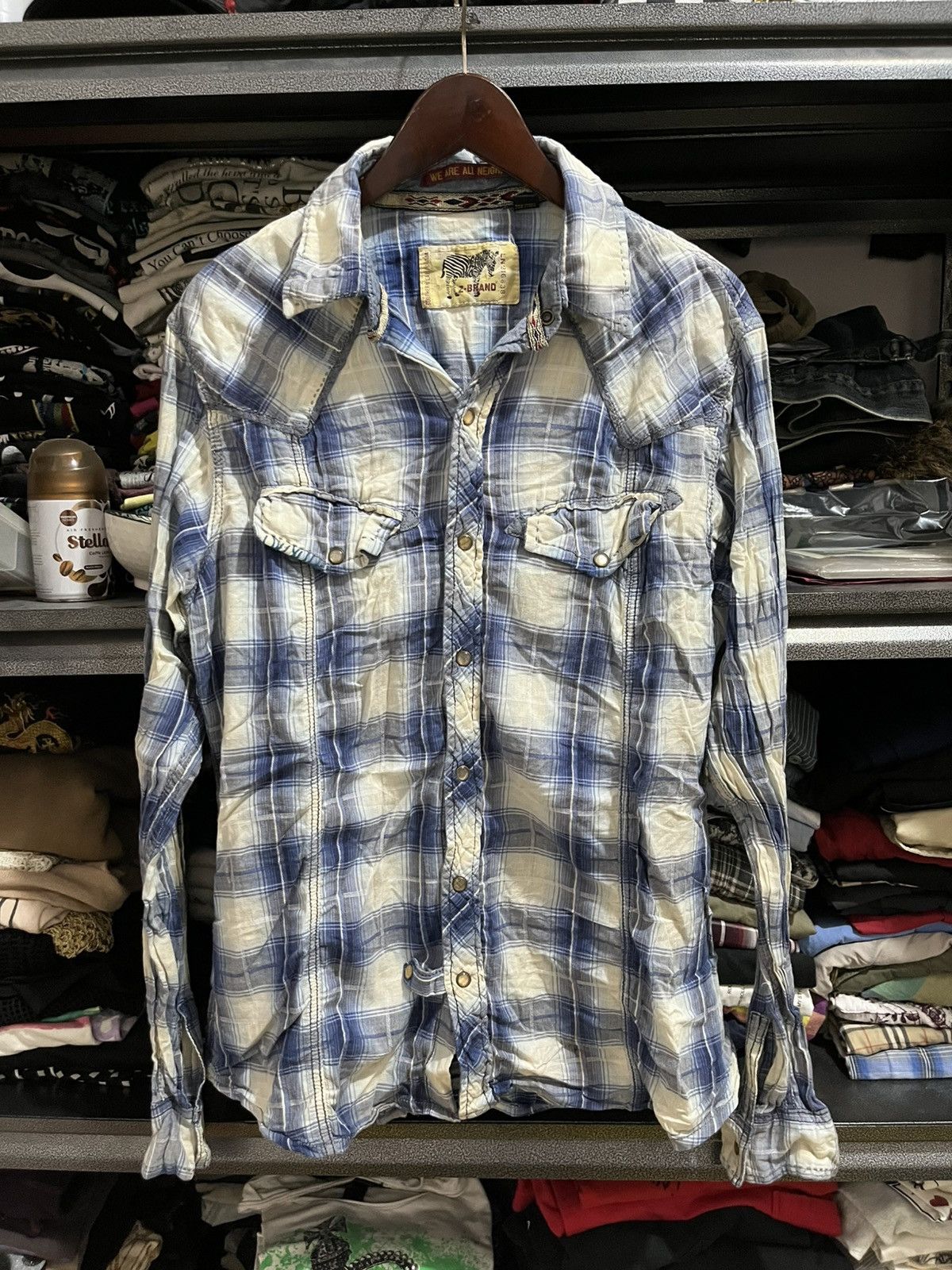 Hysteric Glamour Z brand stoned buttom shirt Size US L / EU 52-54 / 3 - 1 Thumbnail