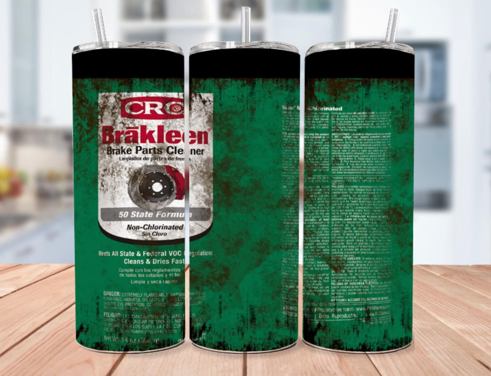 Other Brakleen Brake Parts Cleaner Stainless Steel Tumbler 20 Oz Size ONE SIZE - 1 Thumbnail
