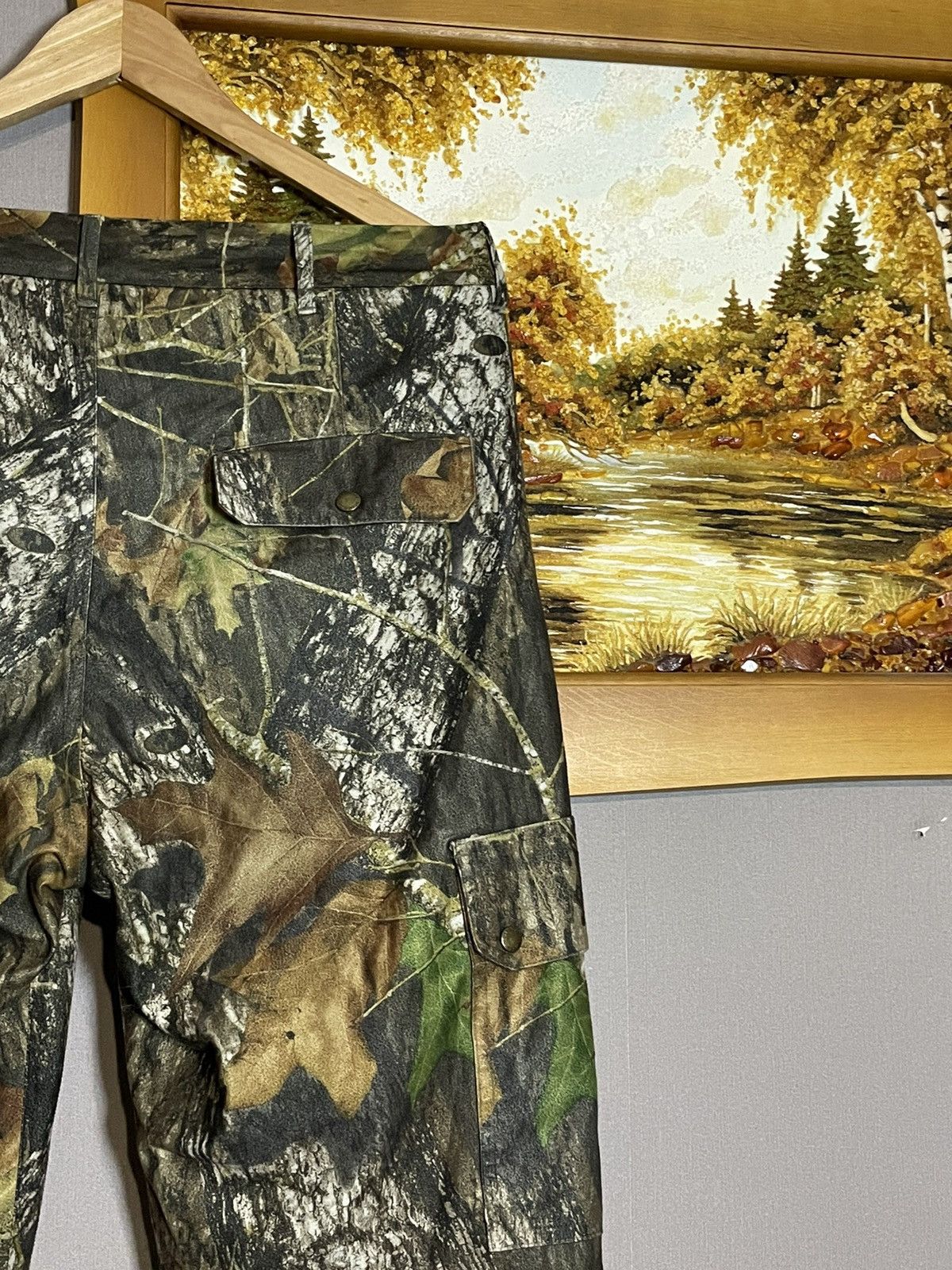 Mossy Oaks × Realtree × Vintage Mossy Oaks Cargo Camouflage Realtree Carhartt Pants Size US 33 - 5 Thumbnail