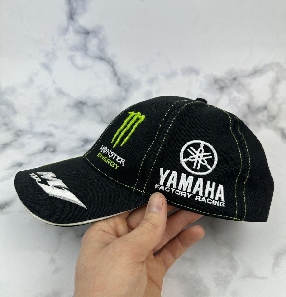 Yamaha Official Tech3 Yamaha Racing Monster Energy Baseball Cap Size ONE SIZE - 5 Thumbnail