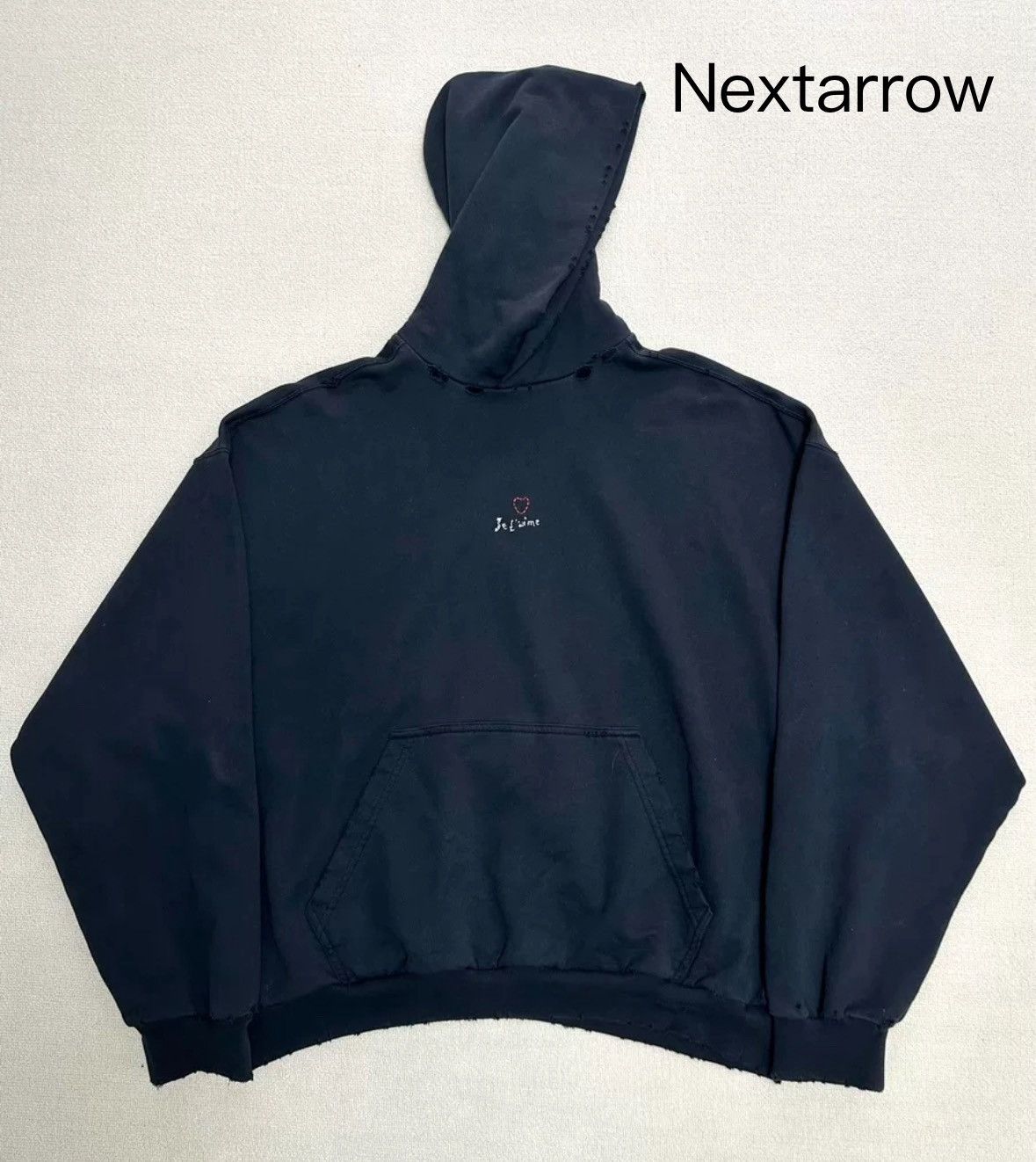 Balenciaga Balenciaga 23fw love destroys hoodies Size US XS / EU 42 / 0 - 1 Thumbnail