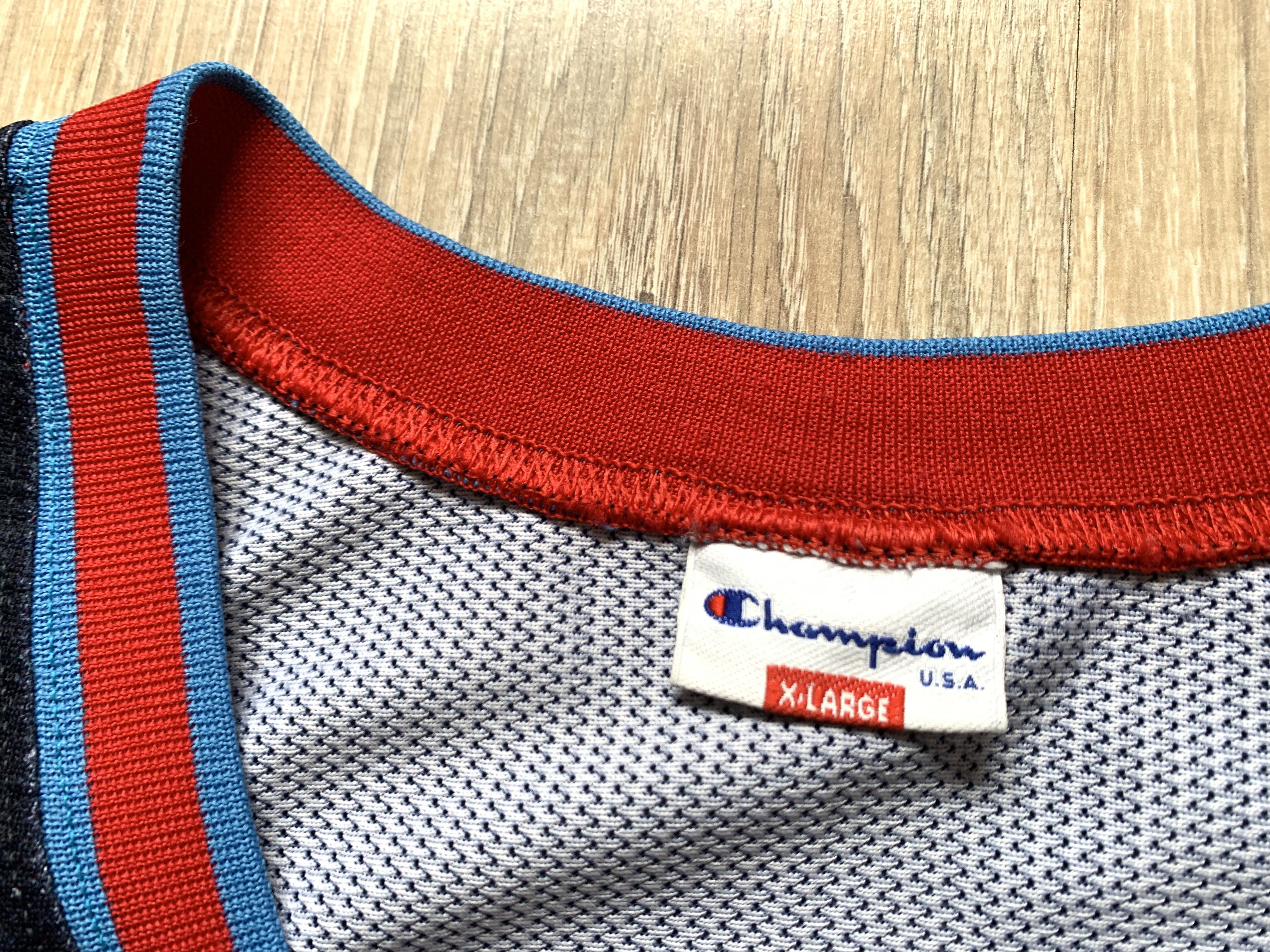 Champion × NBA × Vintage Vintage NBA Houston Rockets Hakeem Olajuwon #34 Jersey Size US XL / EU 56 / 4 - 7 Thumbnail