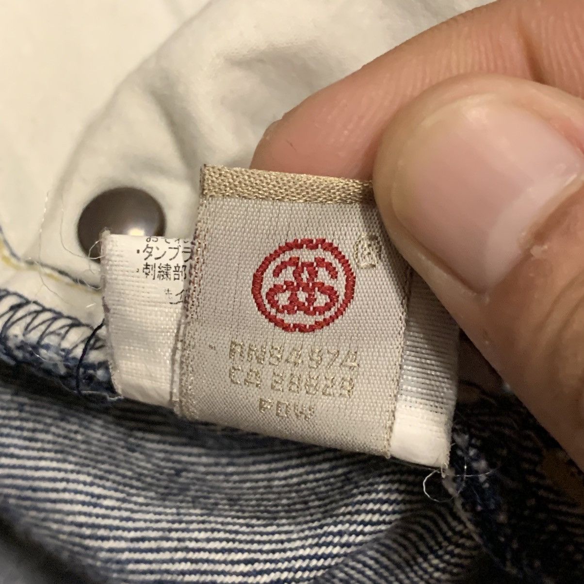 Stussy Vintage 2001 Old Stussy "Stand Firm" Rough & Rugged Jeans Size US 38 / EU 54 - 13 Thumbnail
