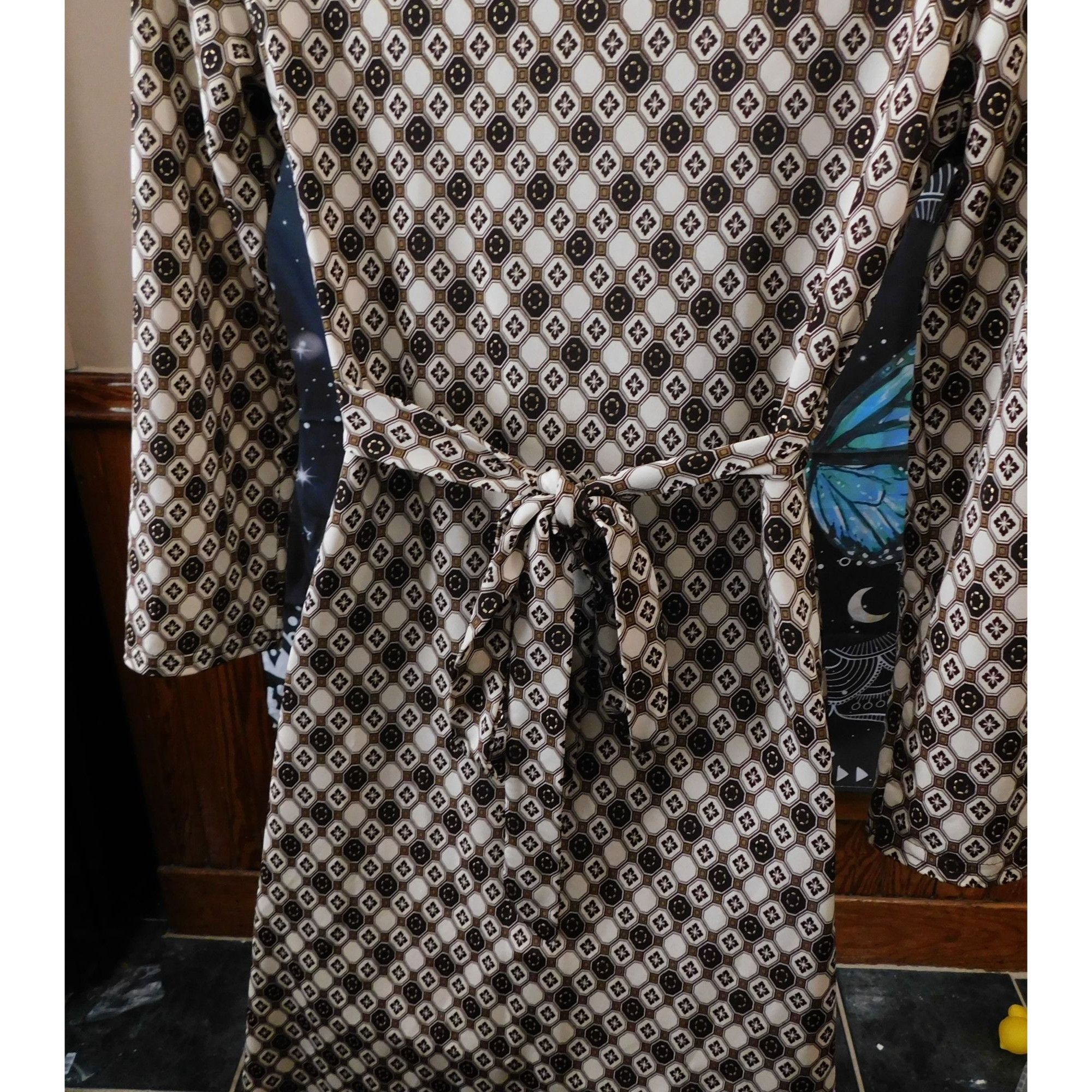 Other Vintage Jus D'Orange Paris 70s Style Wrap Dress Size S / US 4 / IT 40 - 6 Thumbnail