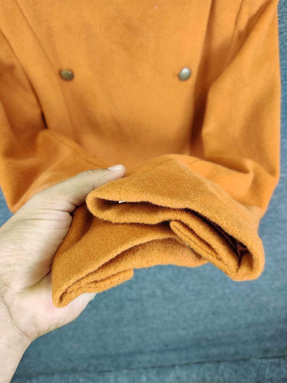 Katharine Hamnett London Hamnett Katharine Hamnett London Napoleon Wool Coat Jacket Size US M / EU 48-50 / 2 - 9 Thumbnail