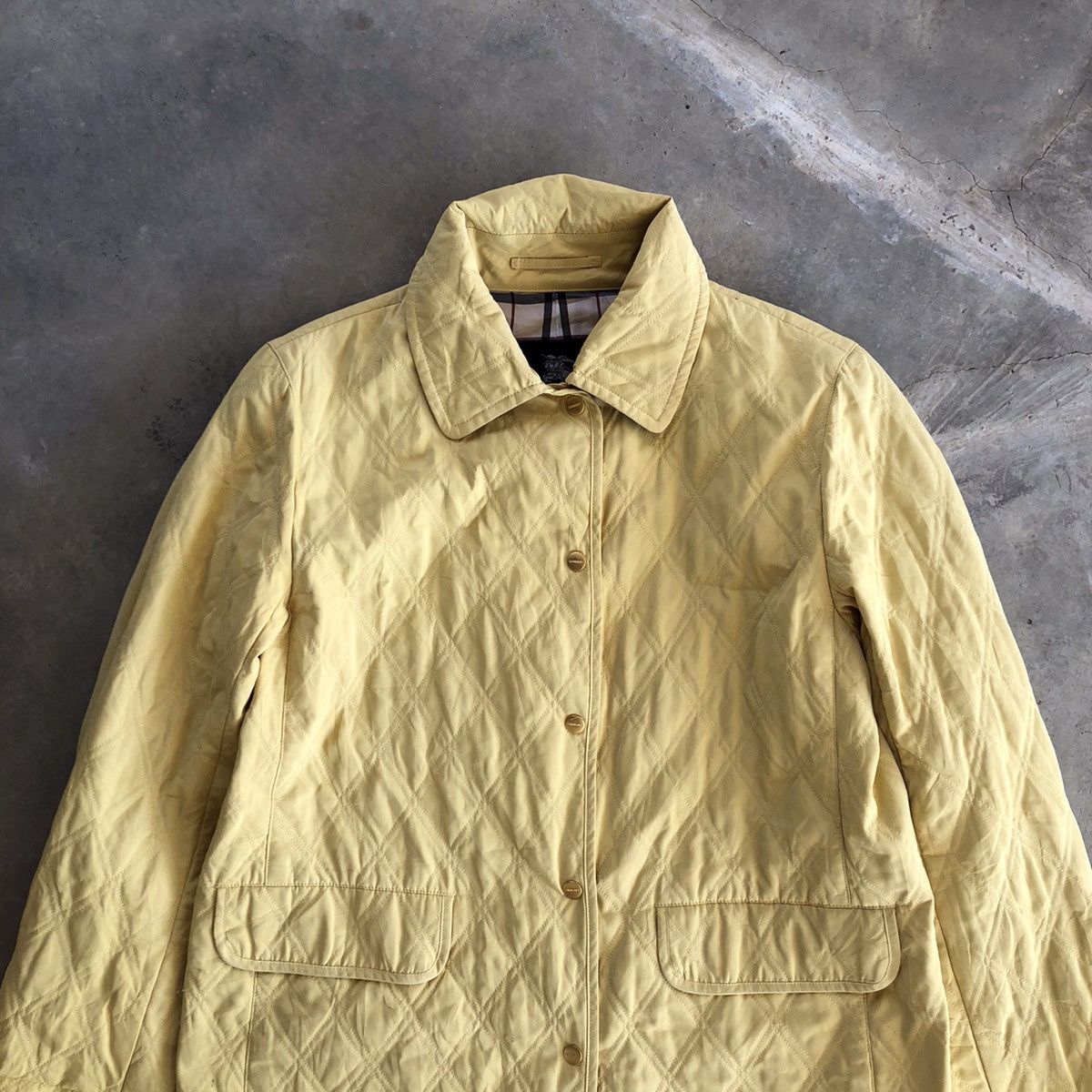 Burberry BURBERRY Diamond Quilted Jacket Size ONE SIZE - 4 Thumbnail